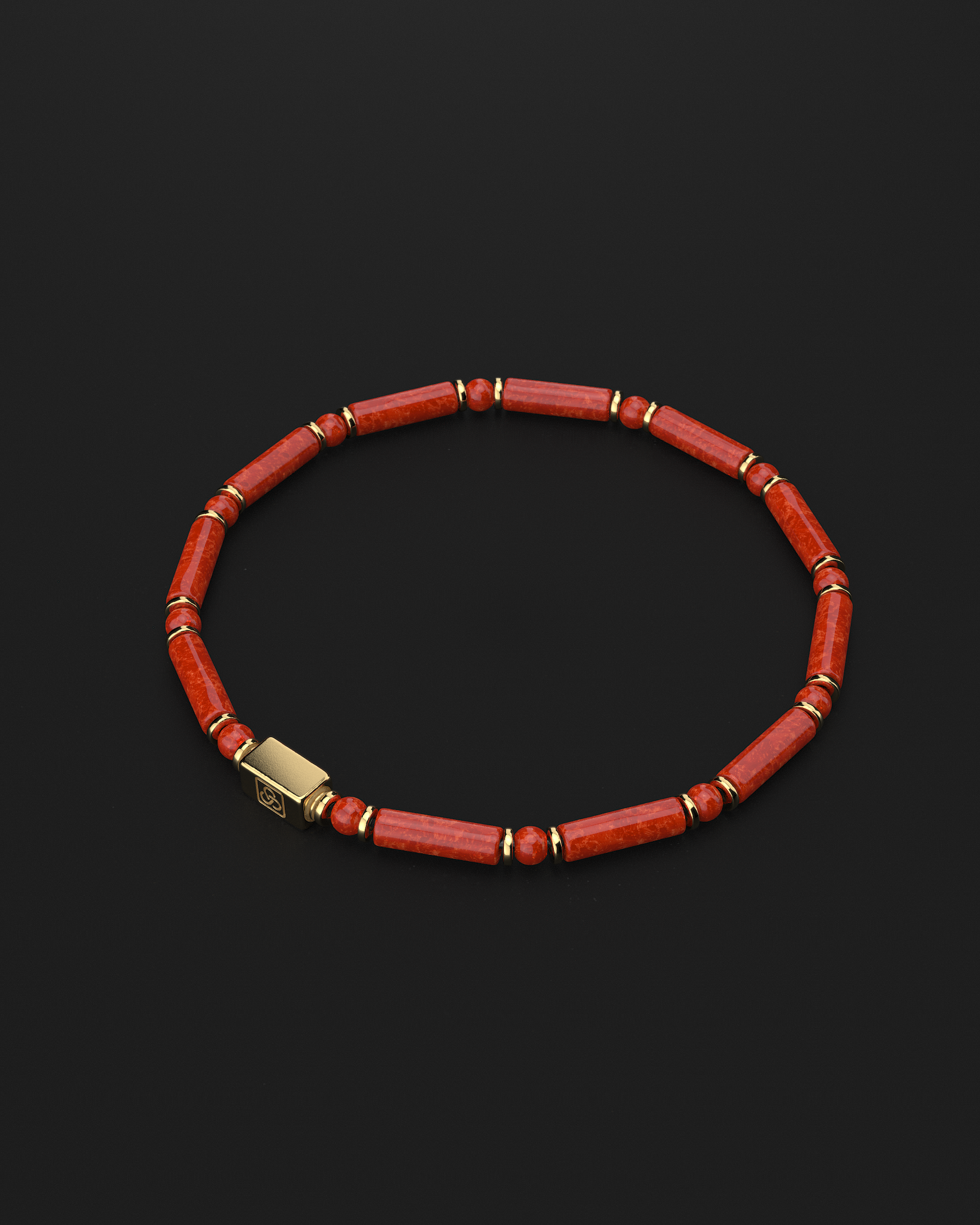 Red Jade Bracelet 4mm | PIPE