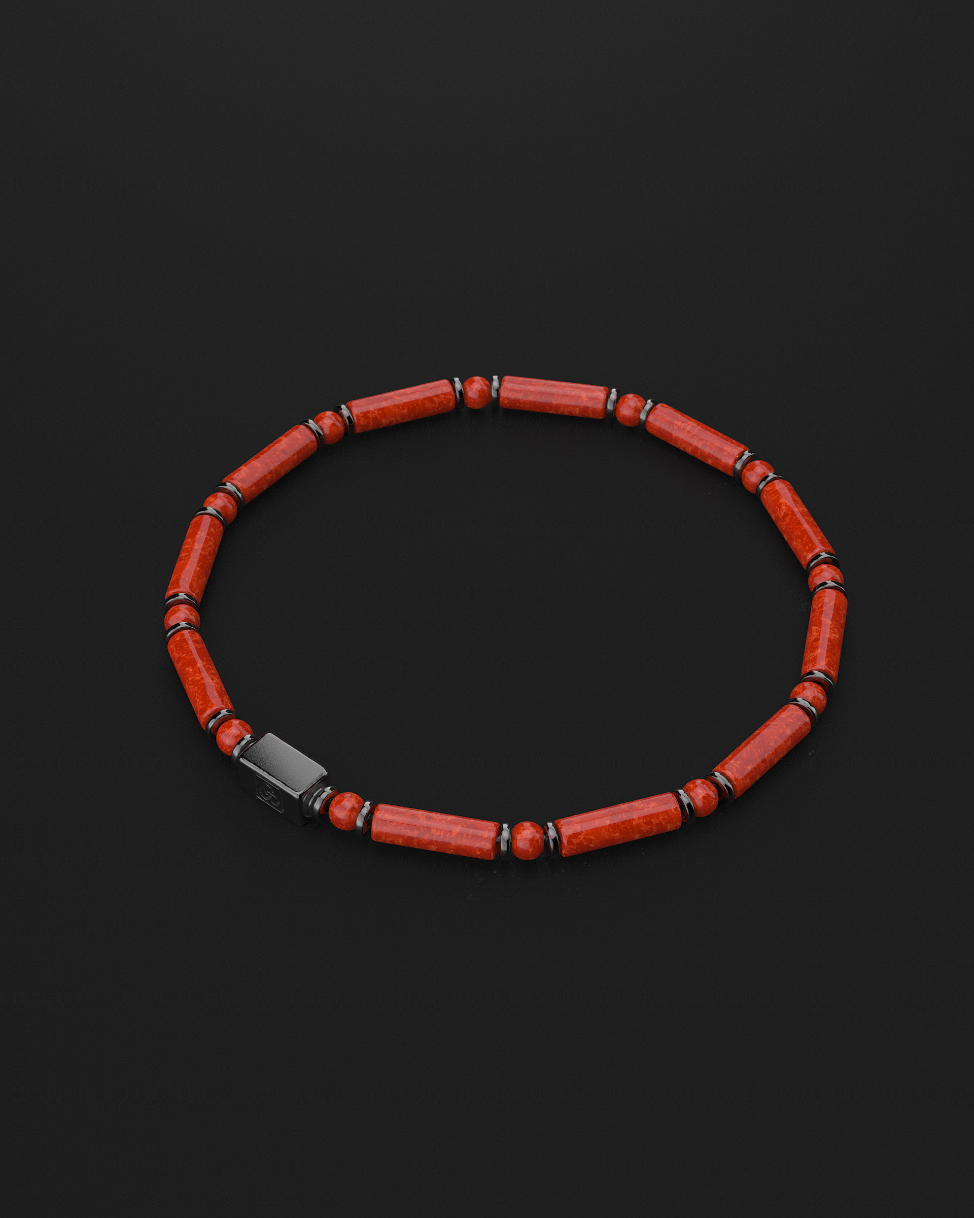 Red Jade Bracelet 4mm | PIPE