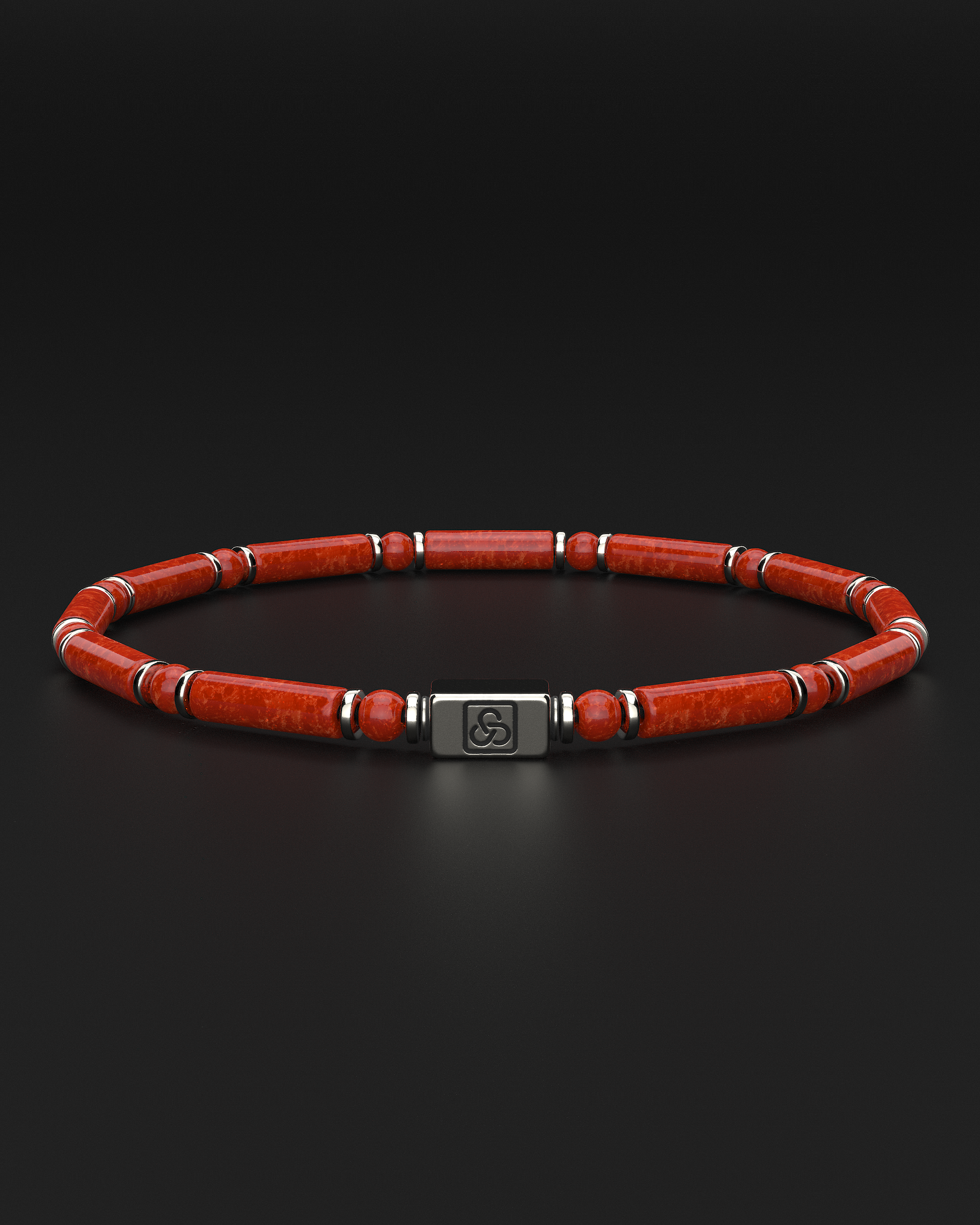 Red Jade Bracelet 4mm | PIPE