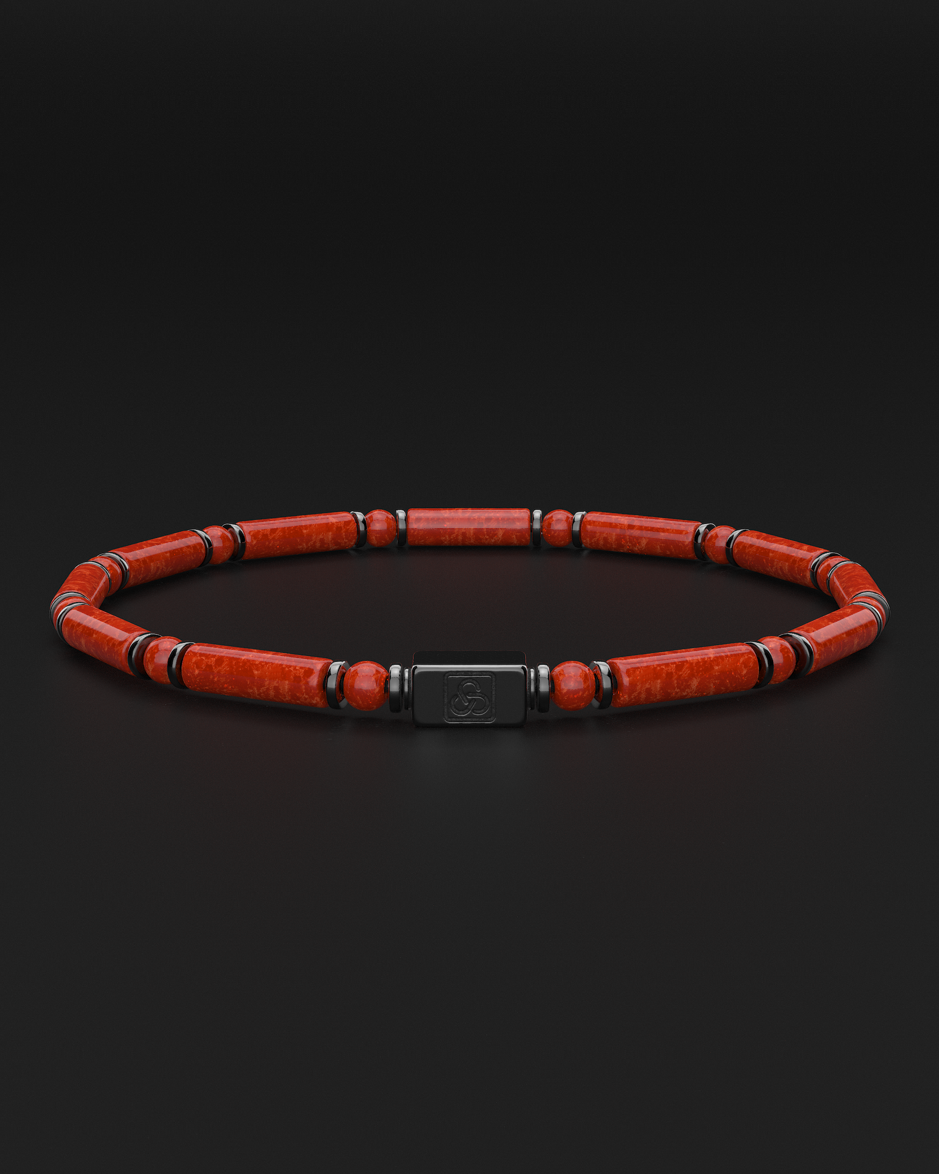 Red Jade Bracelet 4mm | PIPE