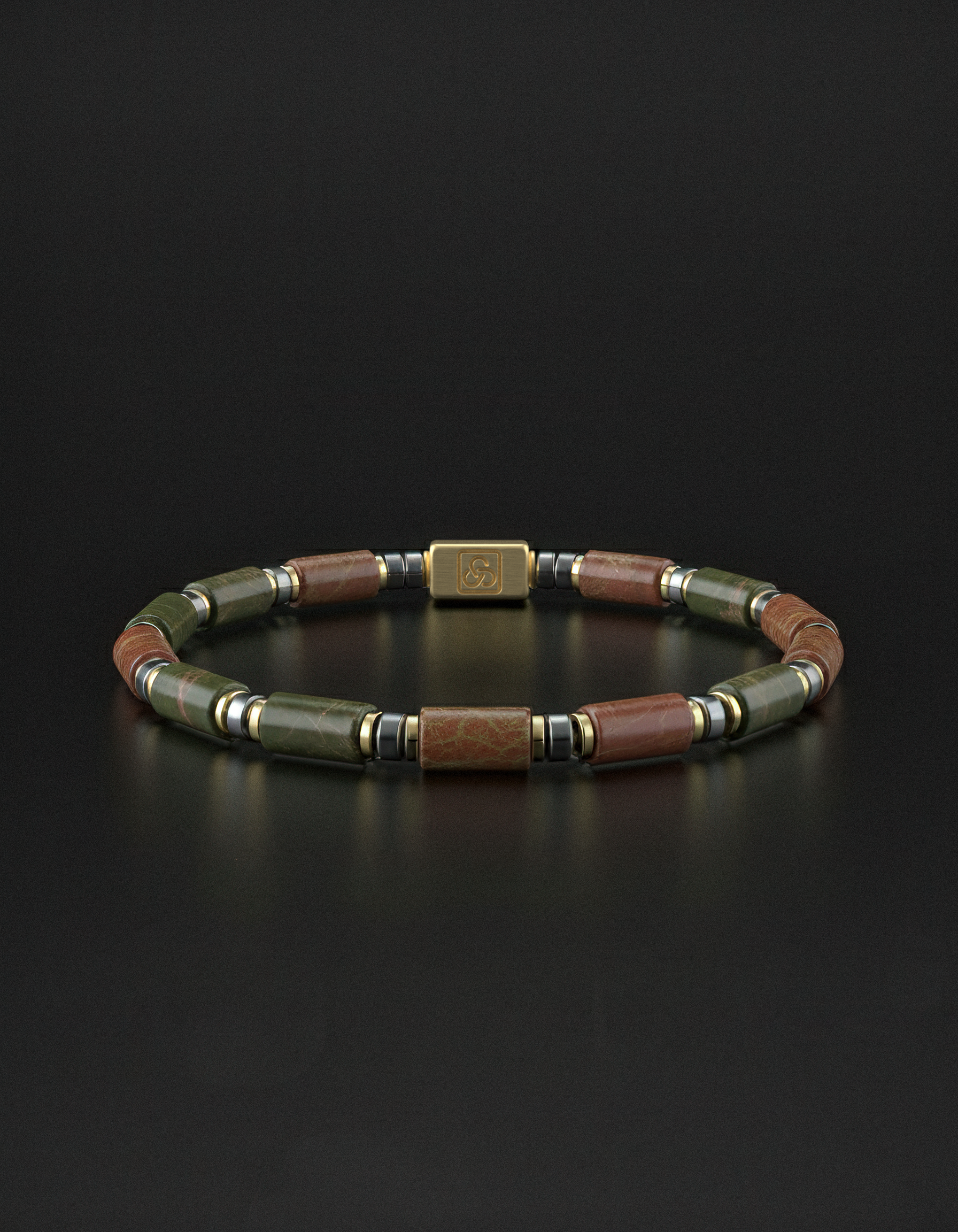 Picasso Jaspis Armband 5mm | PIPE