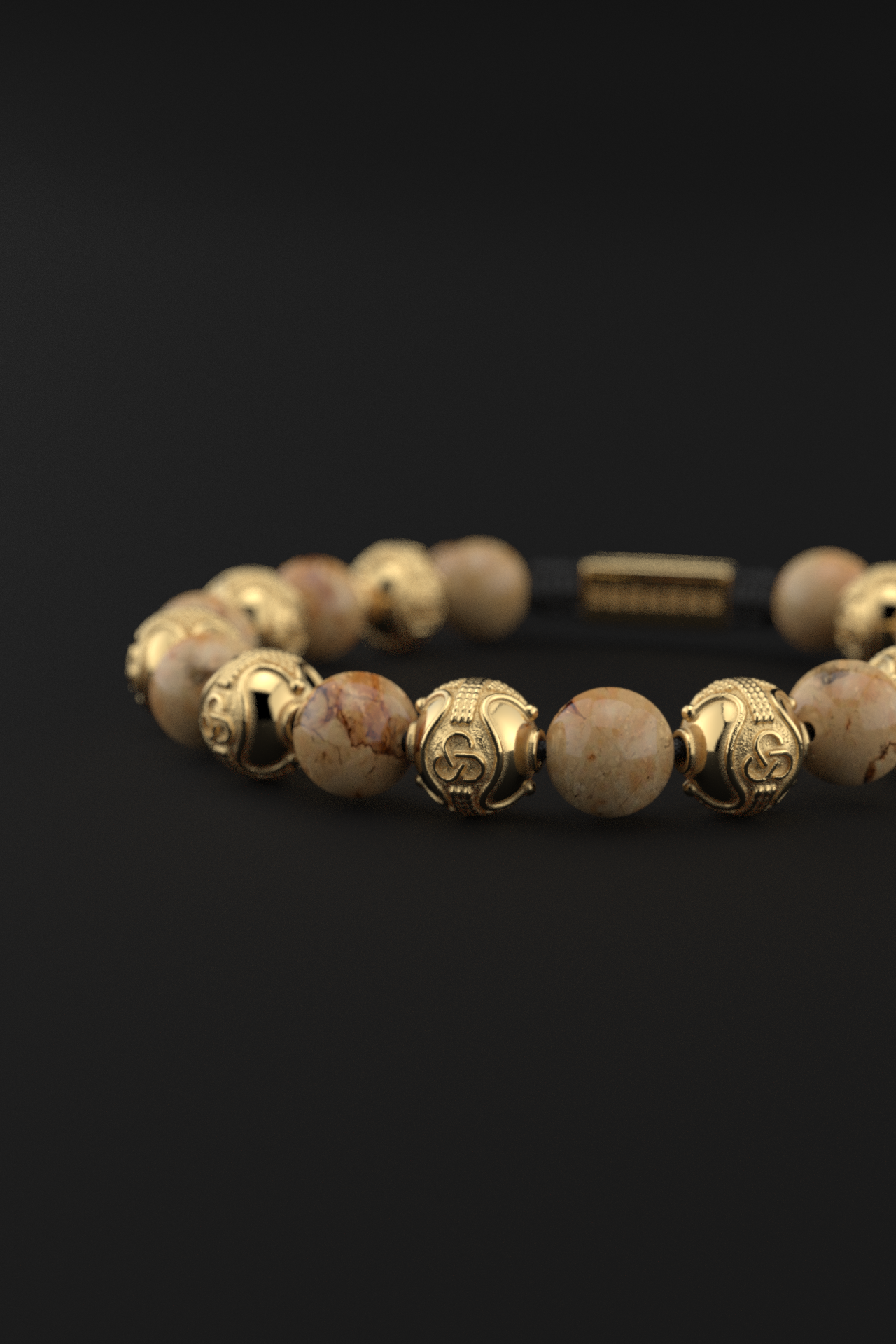 Jasper Bracelet 10mm | Prestige