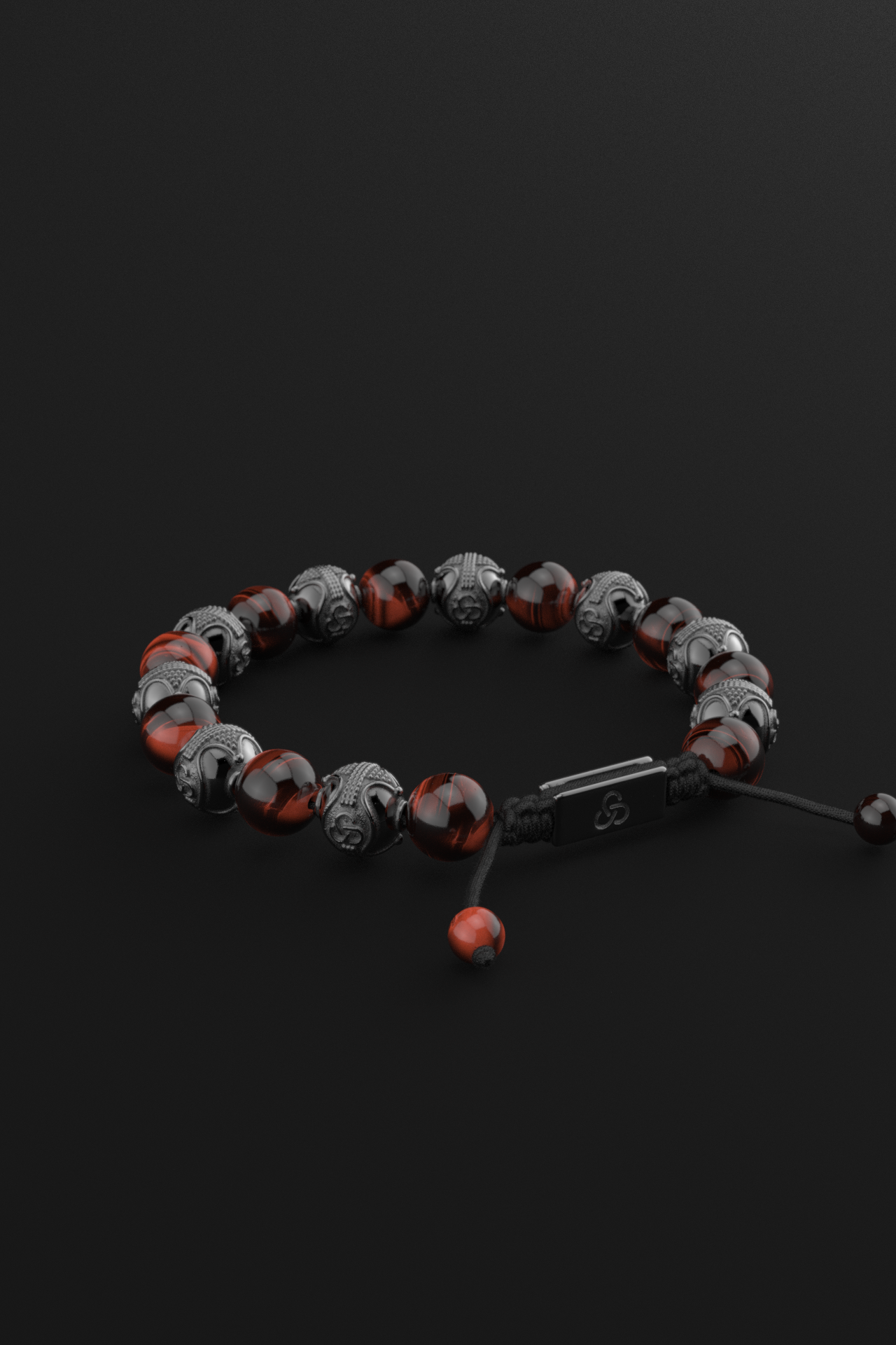 Red Tiger Eye Bracelet 10mm | Prestige