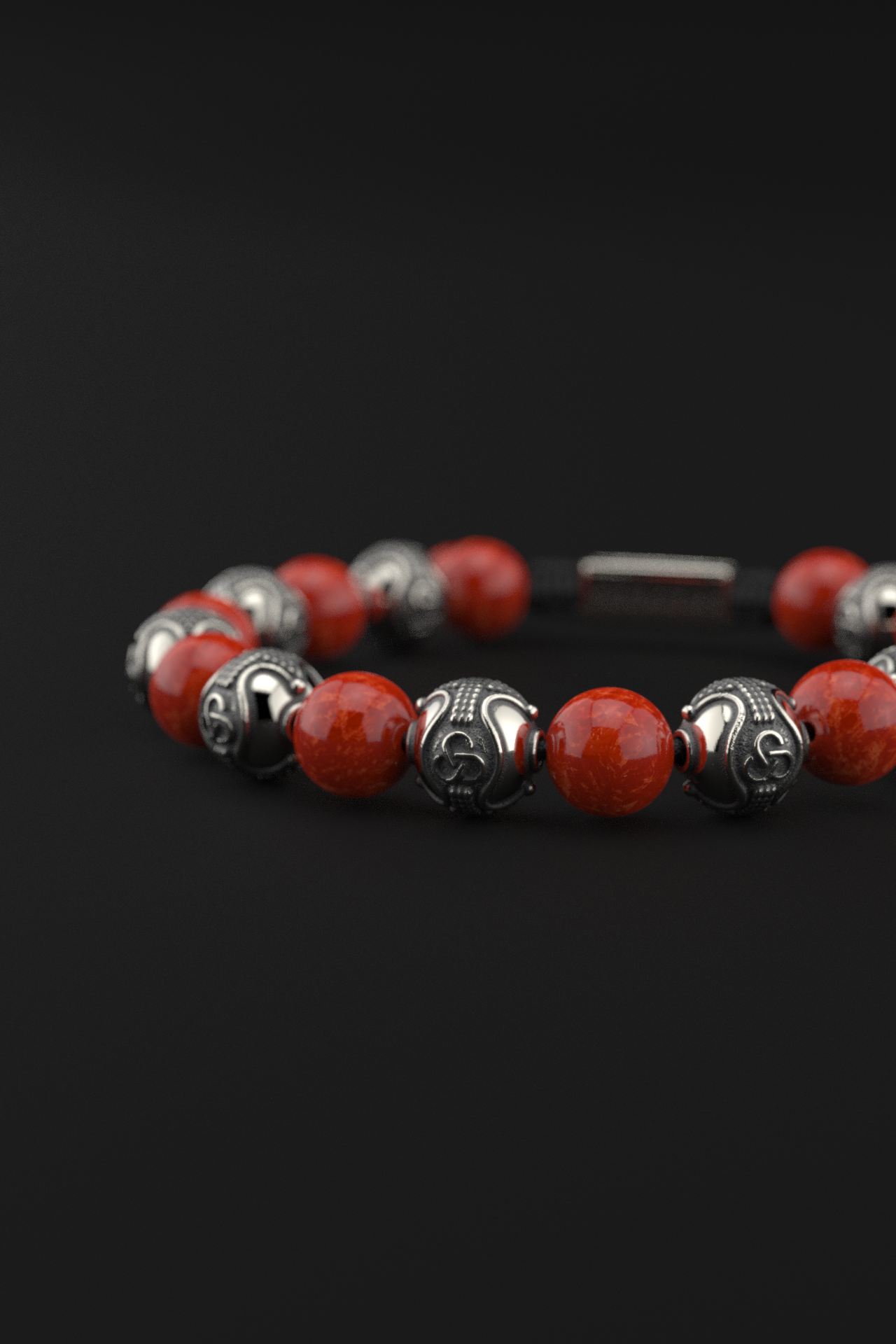 Red Jade Bracelet 10mm | Prestige