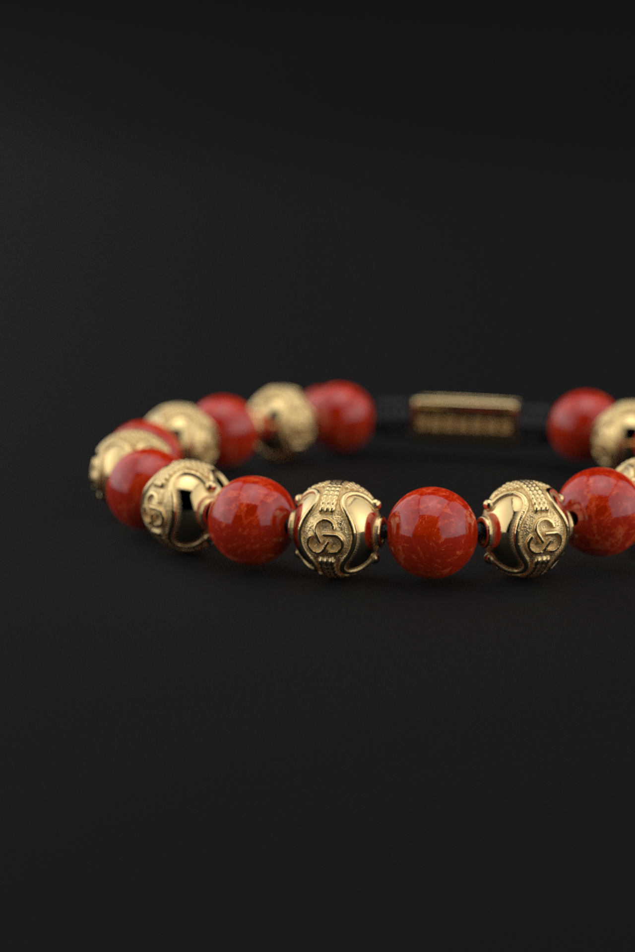 Red Jade Bracelet 10mm | Prestige