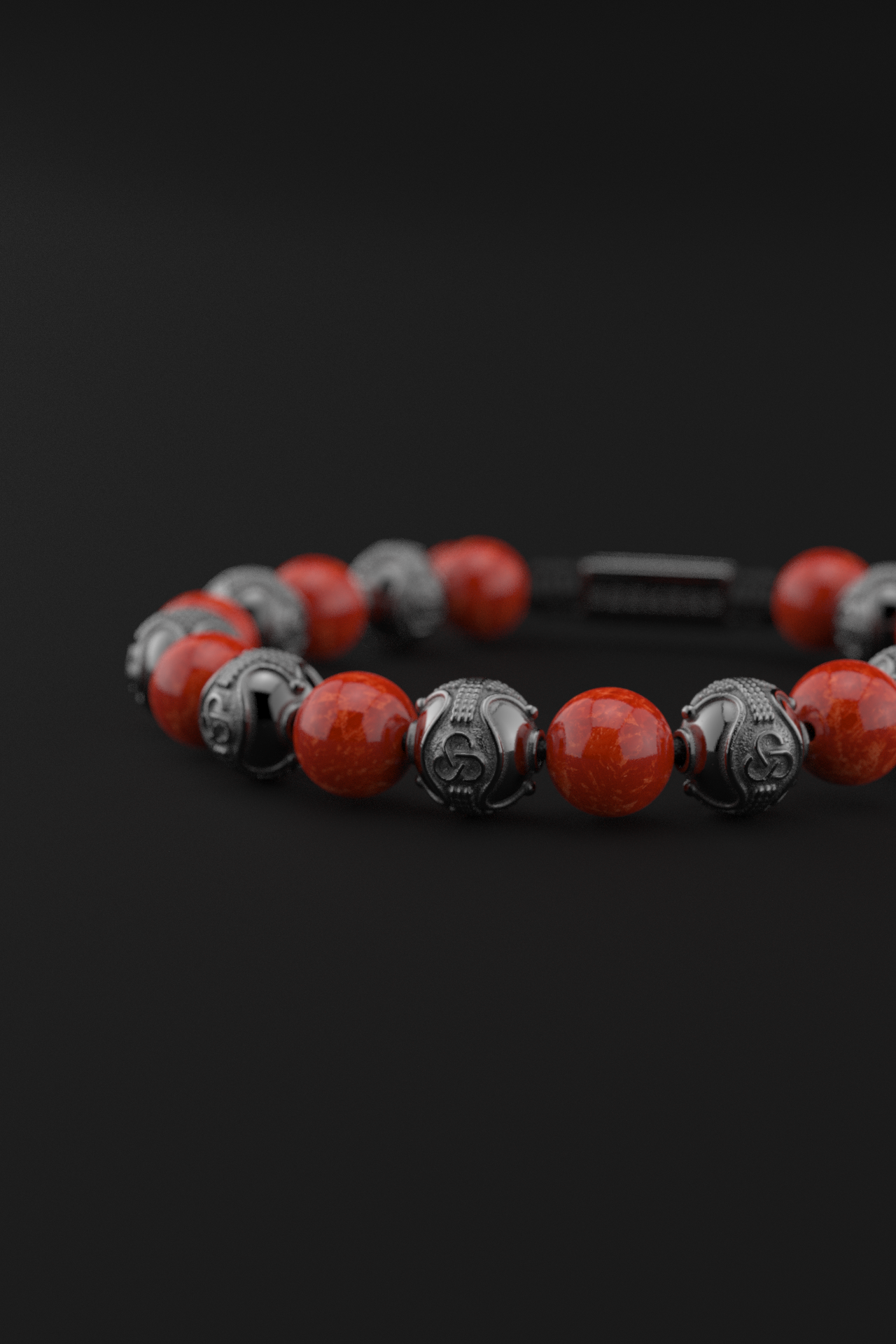 Red Jade Bracelet 10mm | Prestige