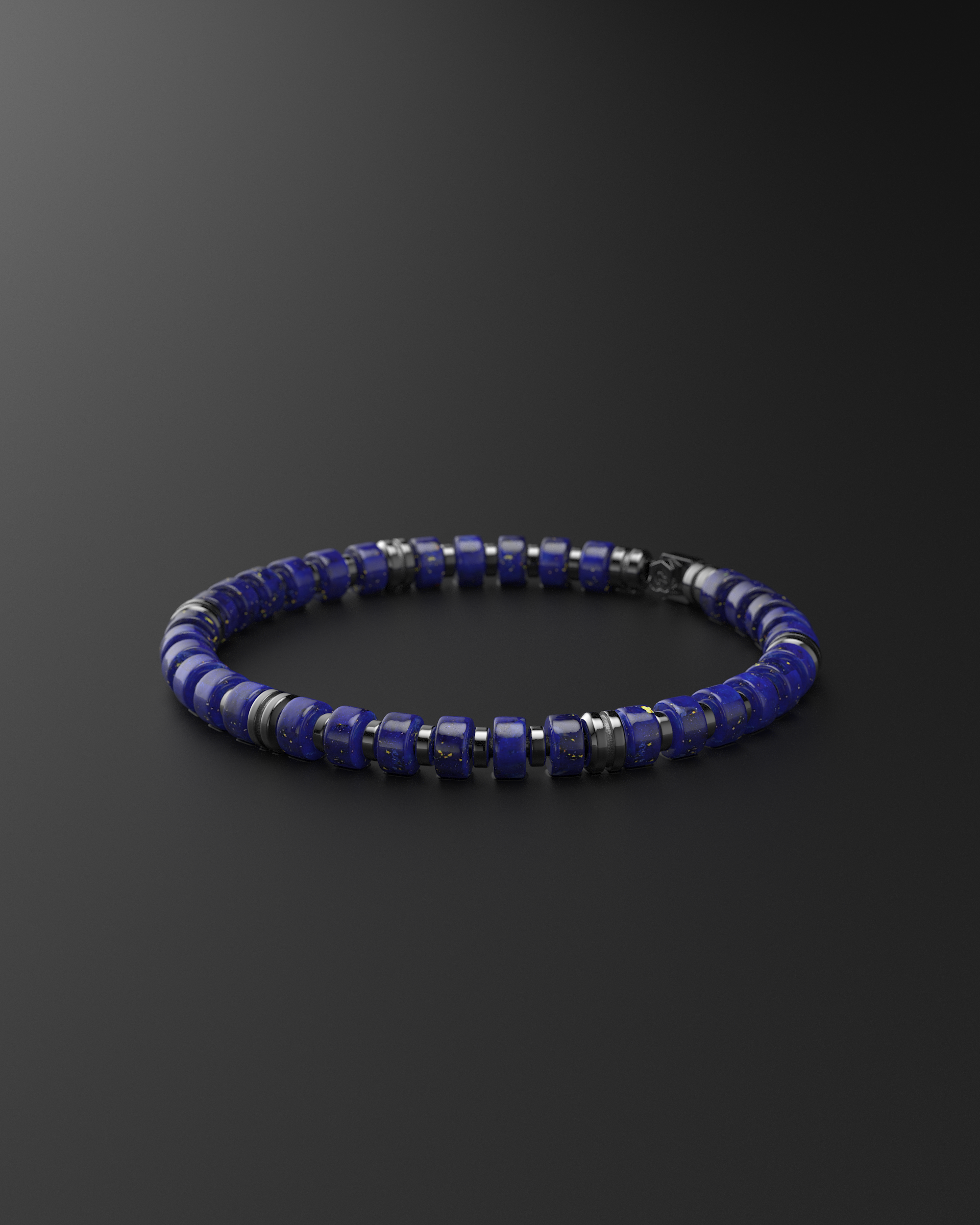 Lapis Lazuli Bracelet 6mm | Premium Spacer