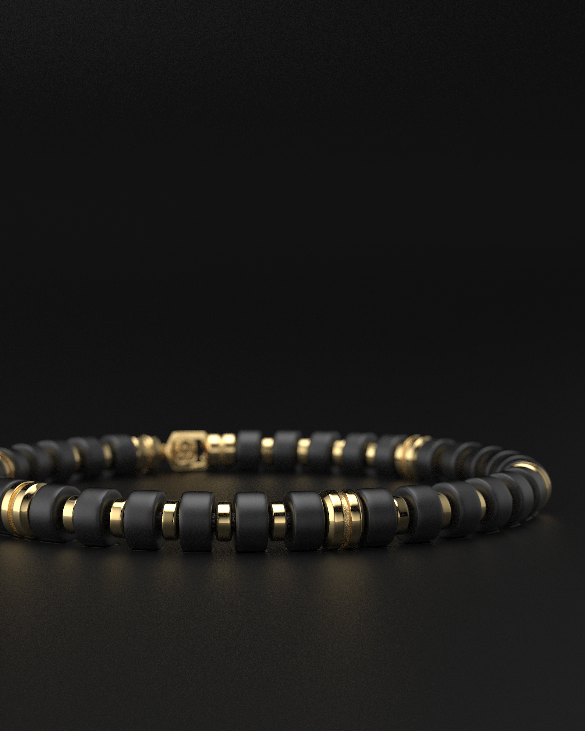 Onyx Matte Bracelet 6mm | Premium Spacer