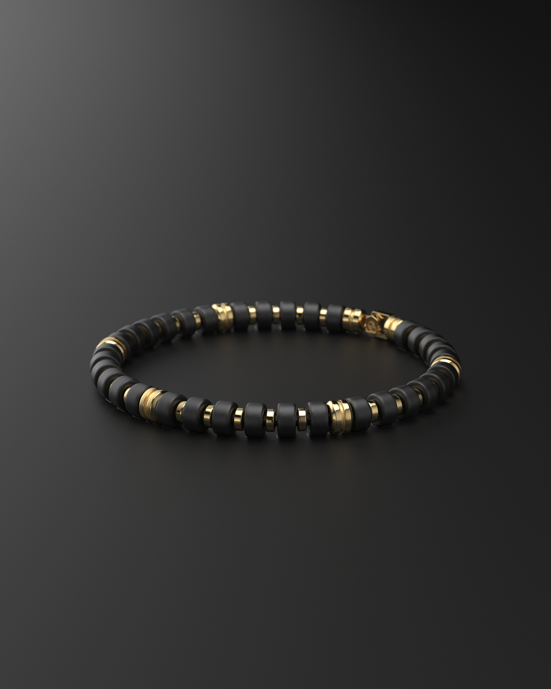 Onyx Matte Bracelet 6mm | Premium Spacer