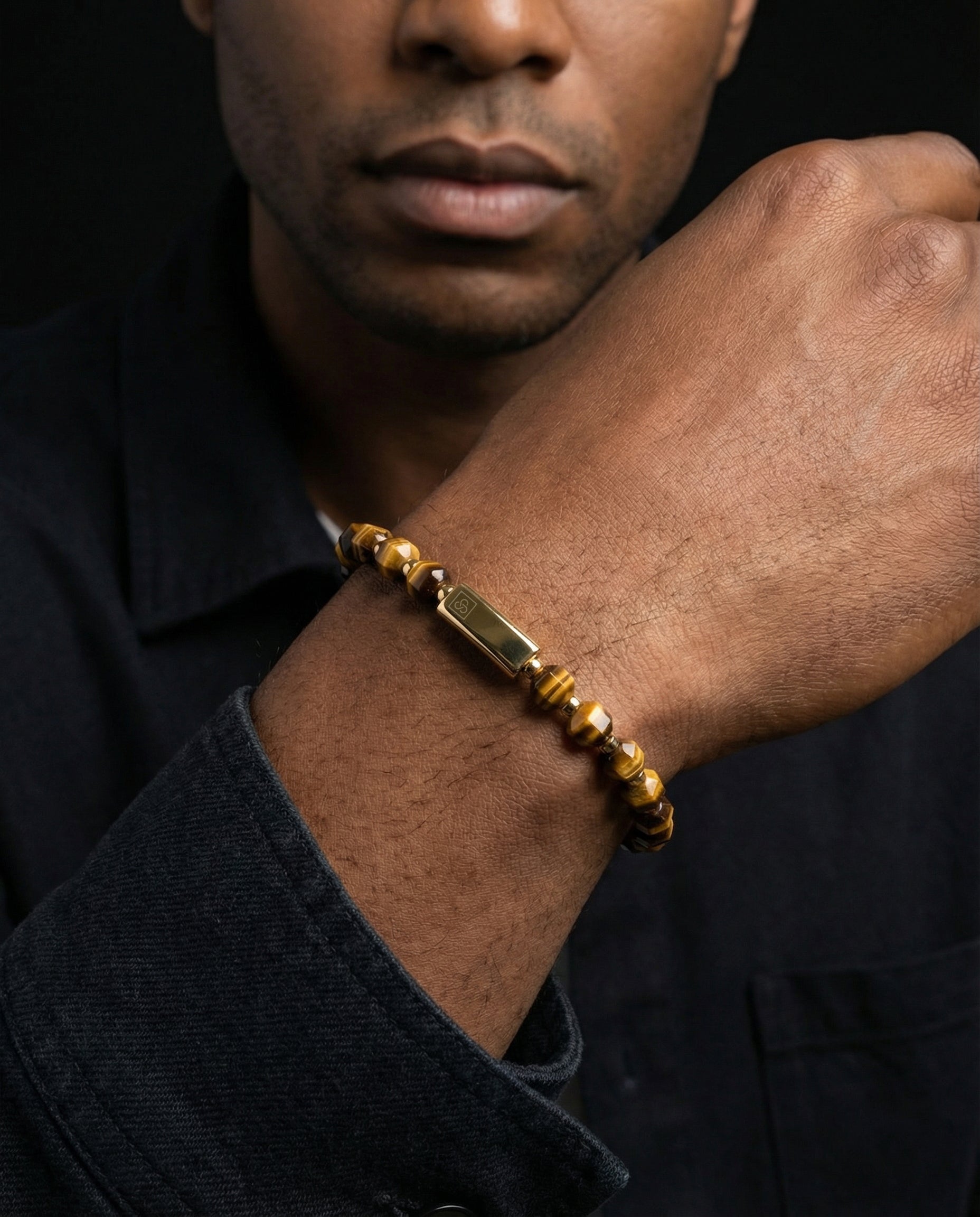 Tiger Eye Bracelet 5mm | Kubic