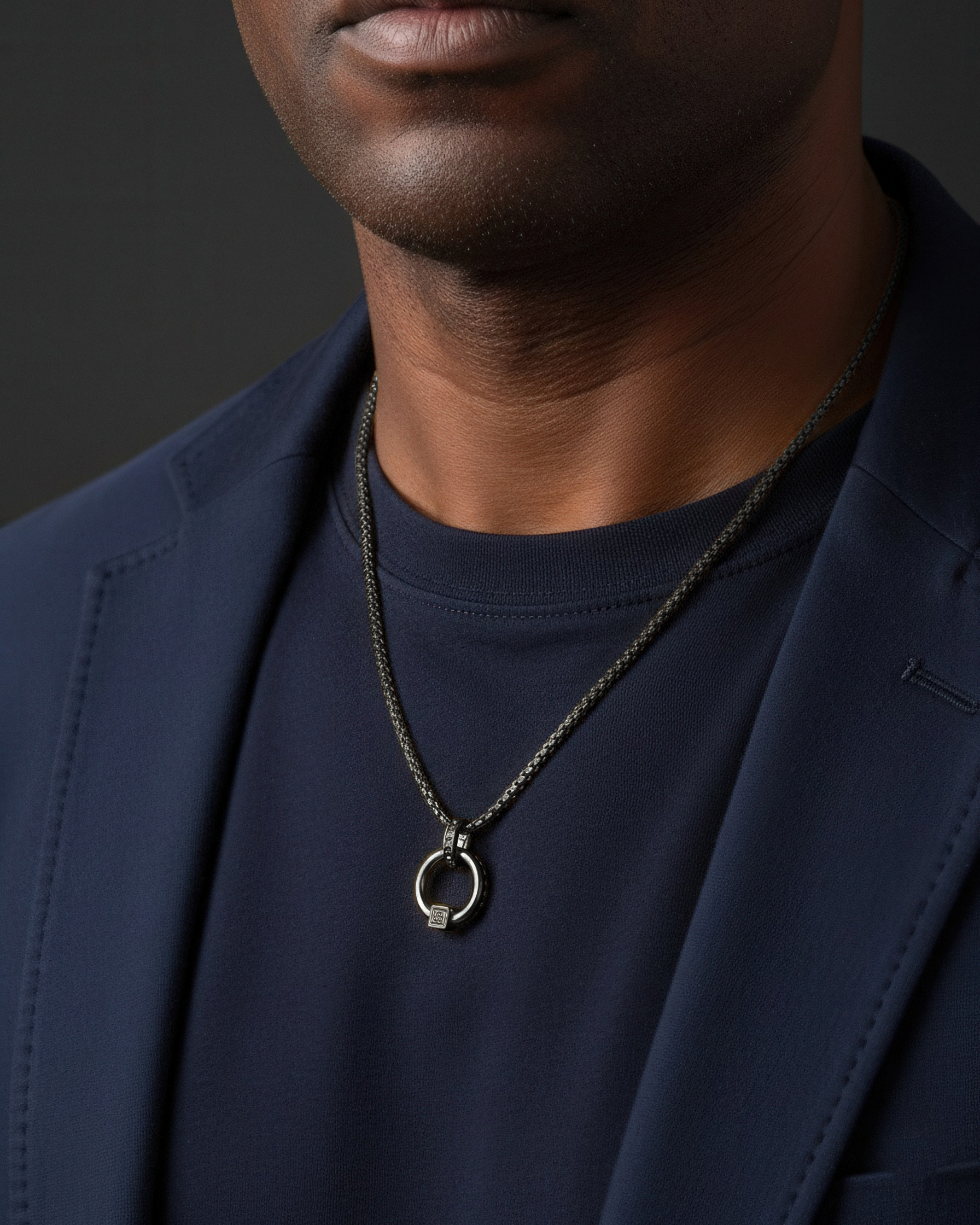 Pendentif Cercle Brut