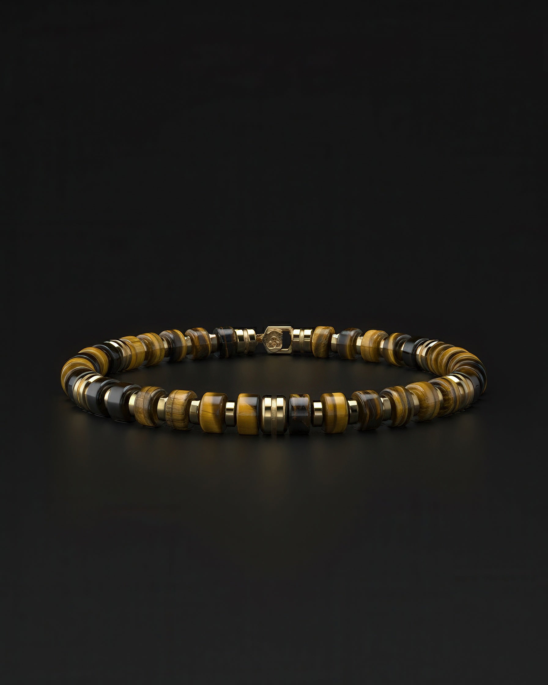Tiger Eye Bracelet 6mm | Premium Spacer