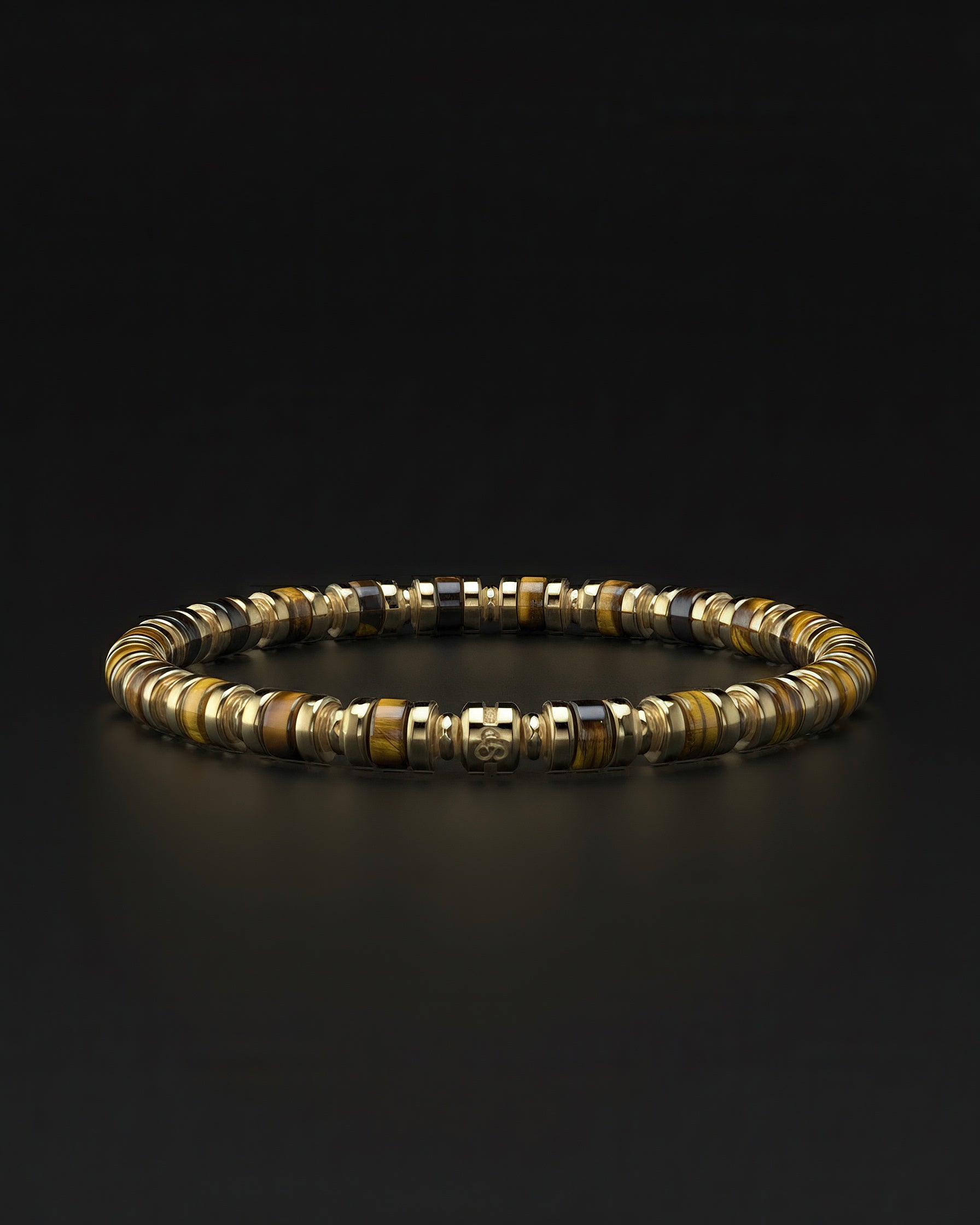 Tiger Eye Bracelet 6mm | Spacer
