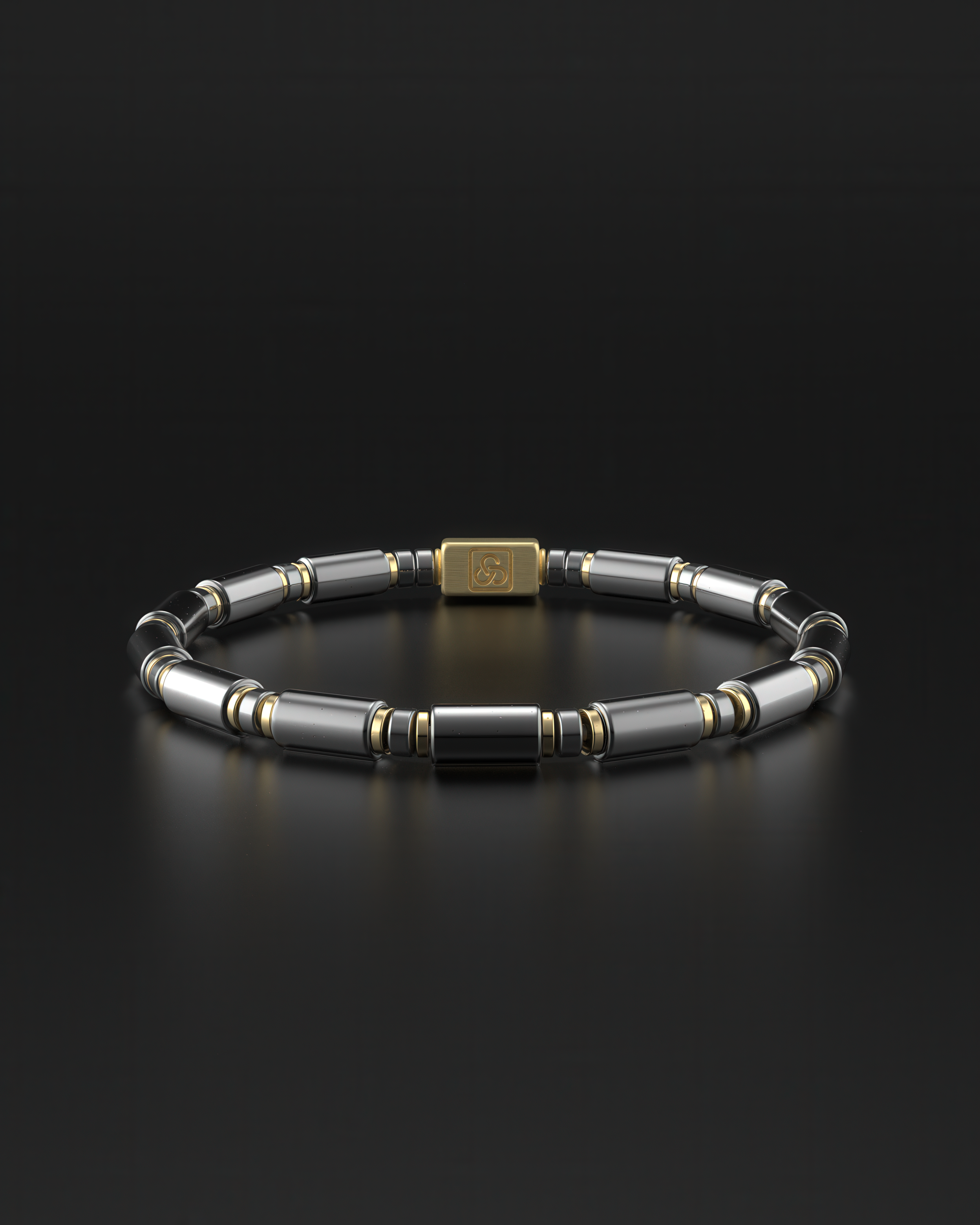Black Hematite Bracelet 5mm | PIPE