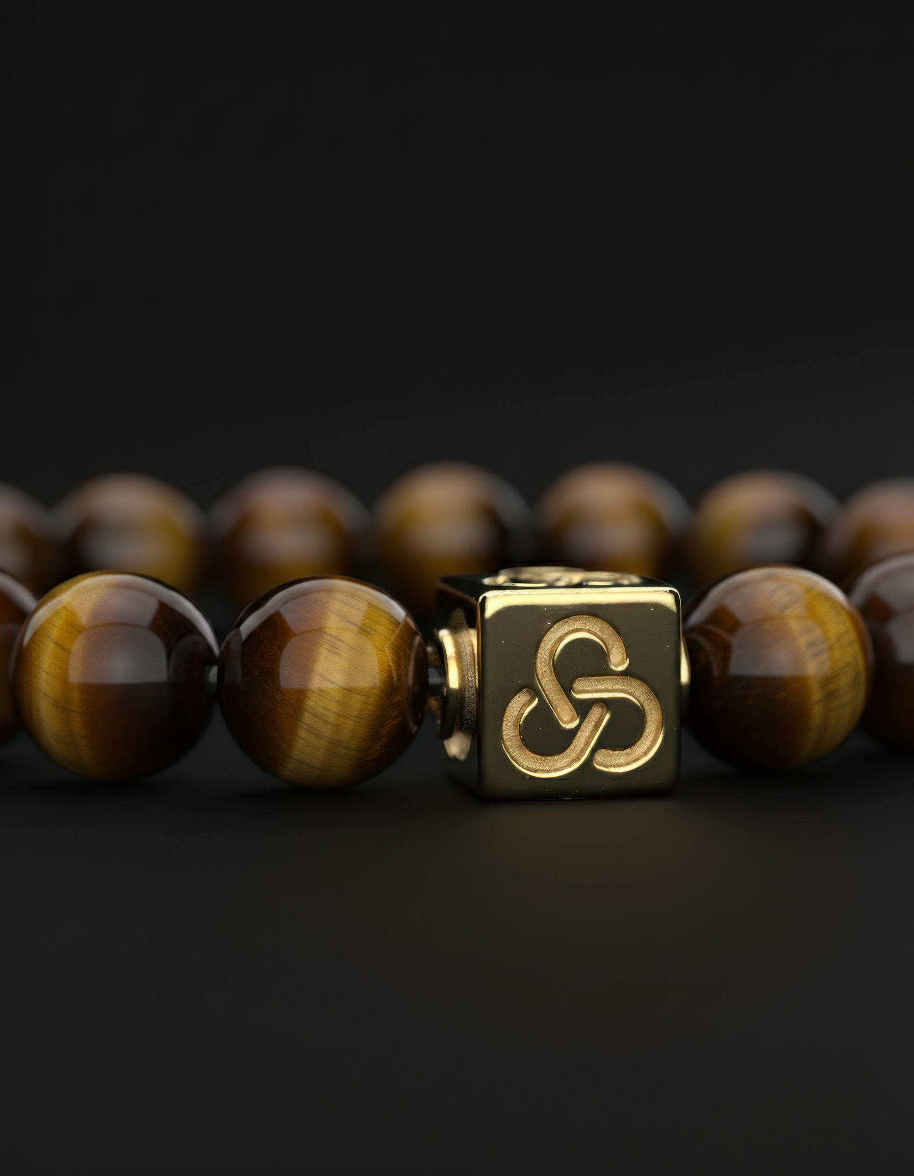 Bracciale Occhio Di Tigre 8mm | Essenziale