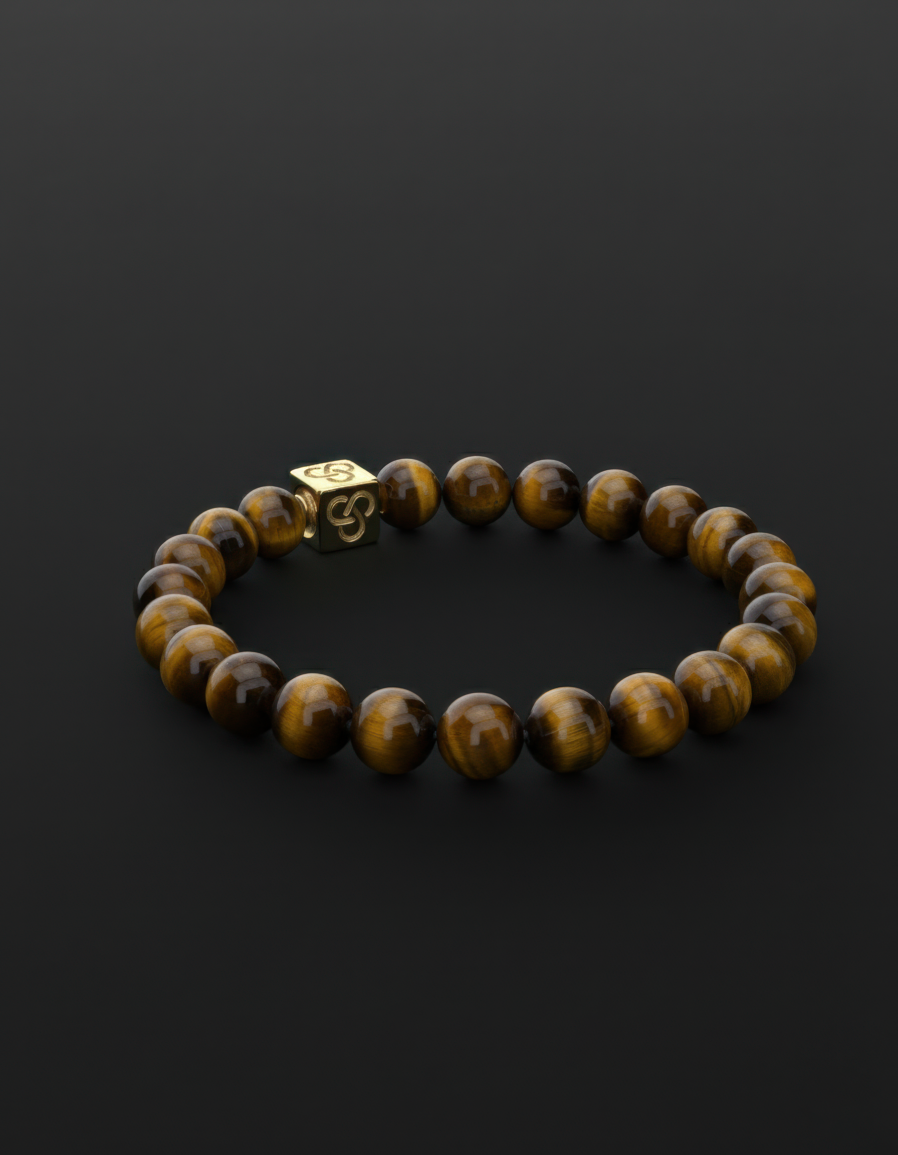 Bracciale Occhio Di Tigre 8mm | Essenziale