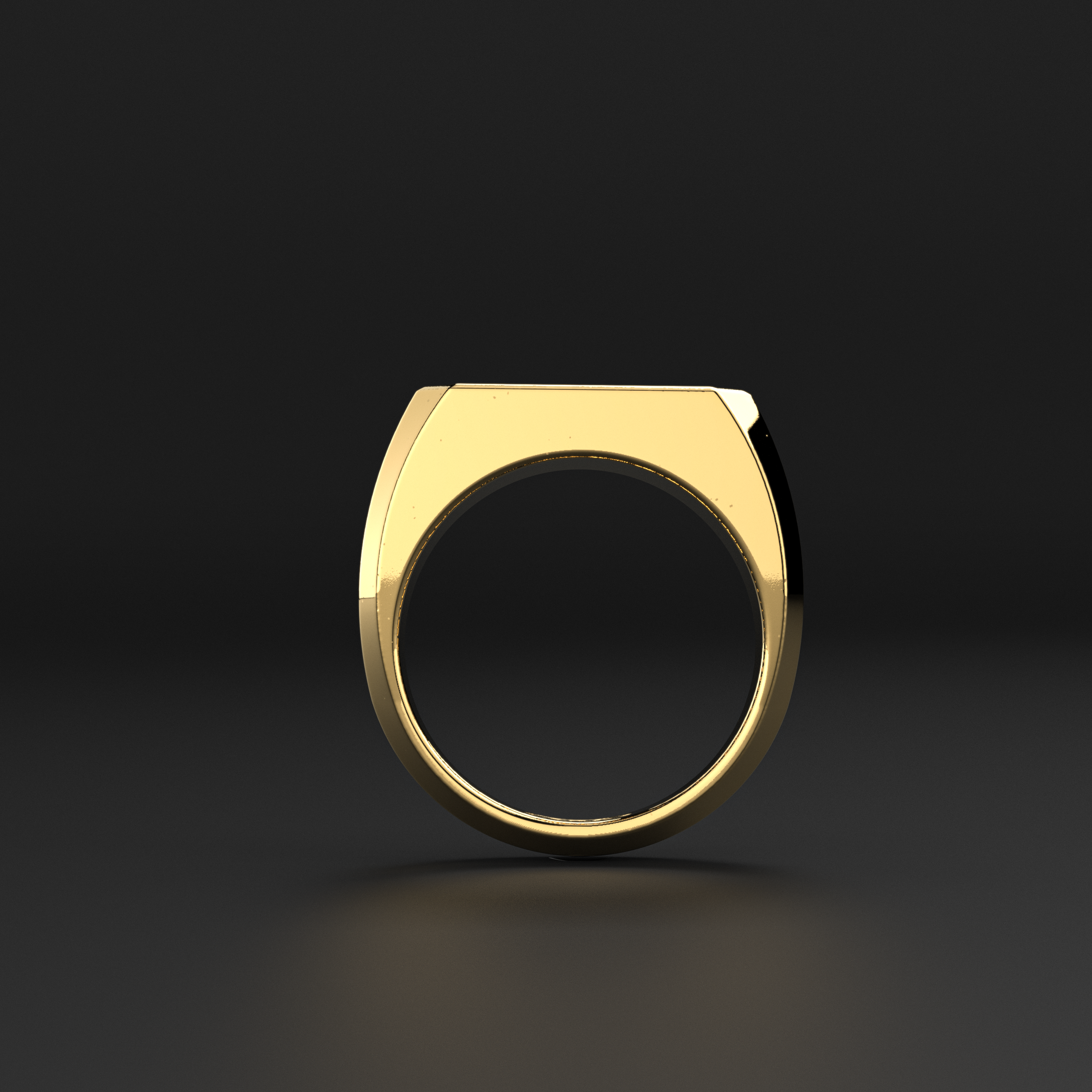 18K Solid Gold Ring | Signature