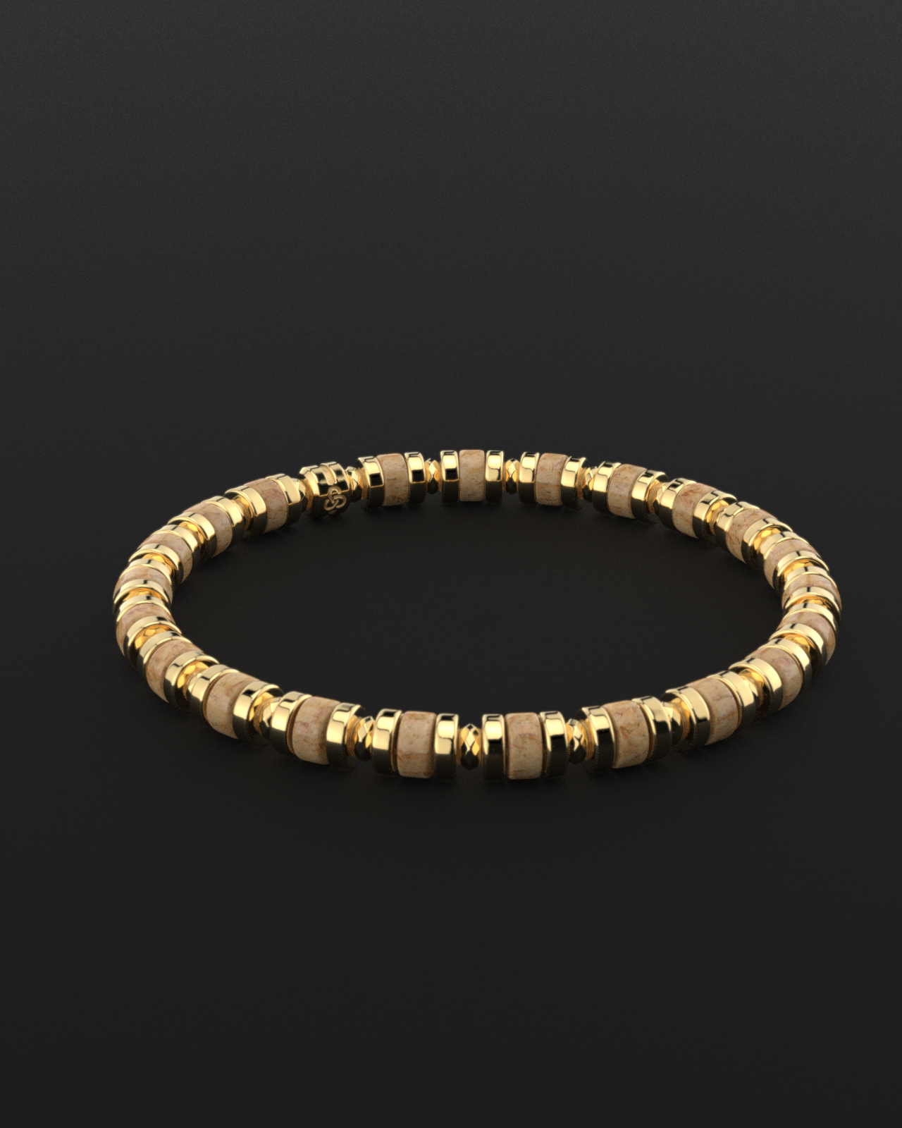 Jasper Bracelet 6mm | Spacer