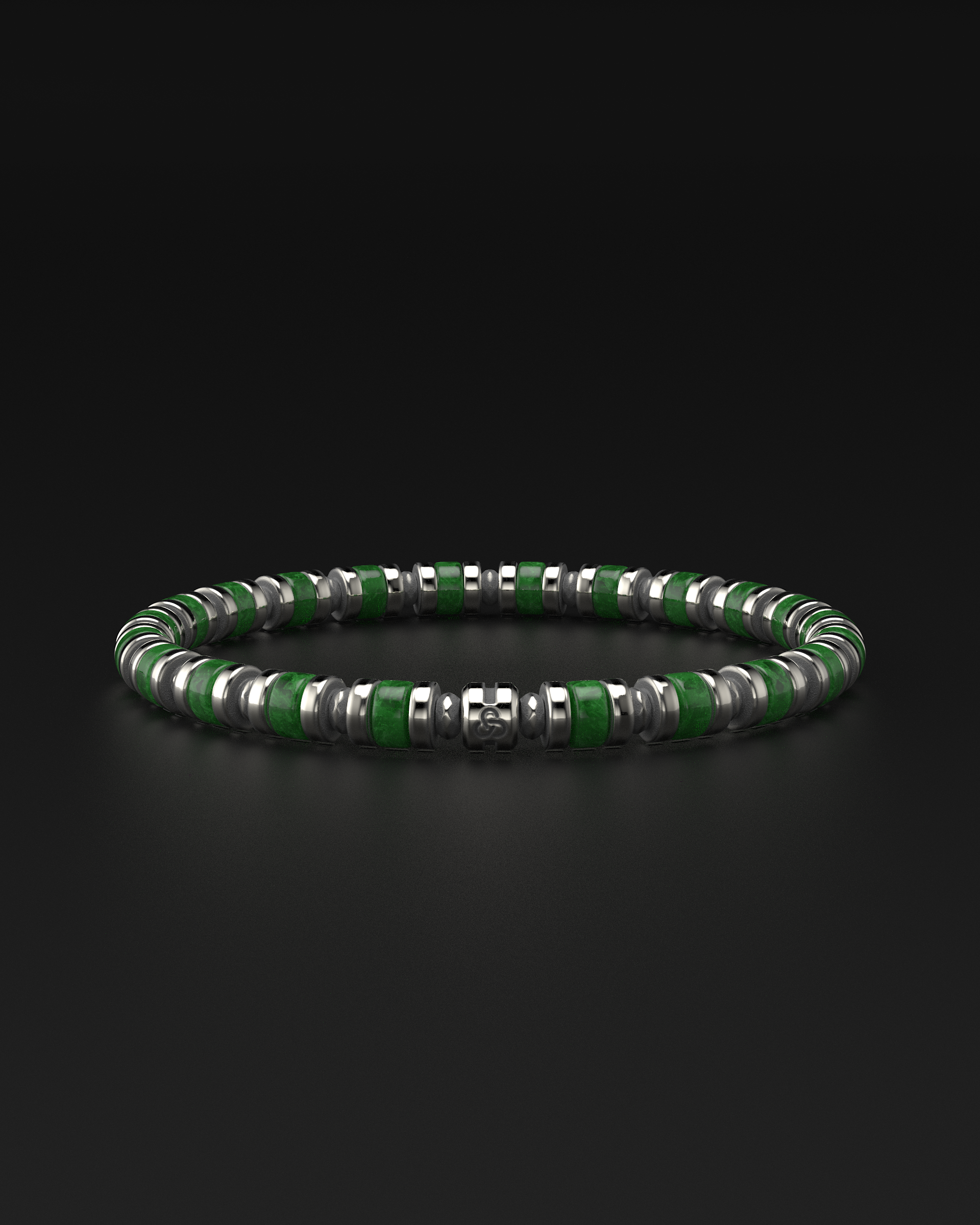 Bracciale Lapislazzuli 6mm | Distanziatore