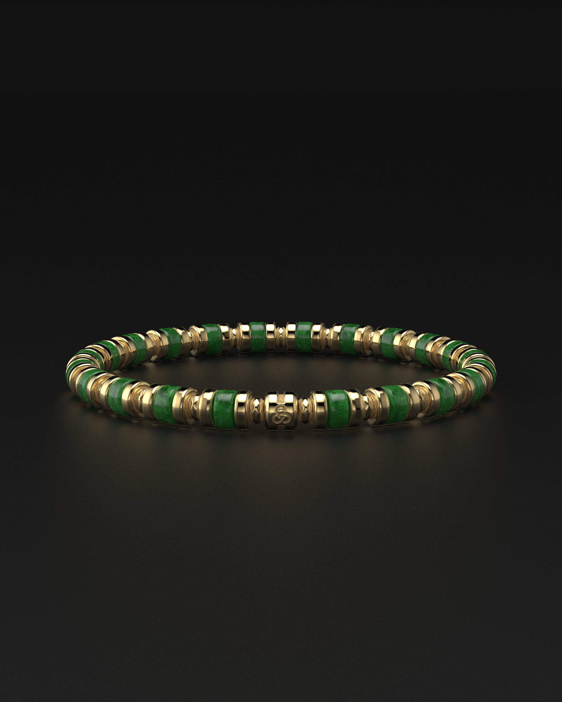 Bracciale Lapislazzuli 6mm | Distanziatore