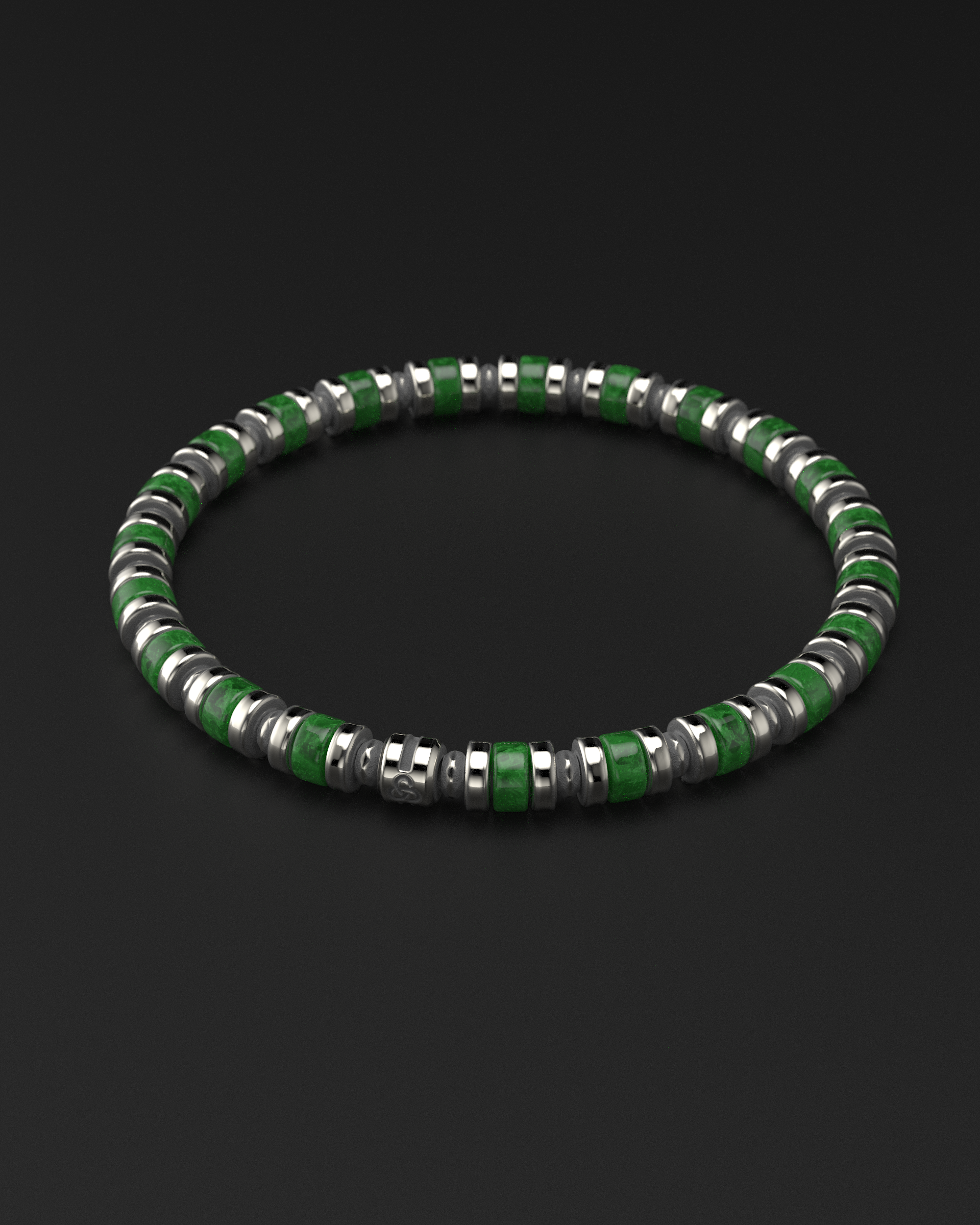 Bracciale Lapislazzuli 6mm | Distanziatore