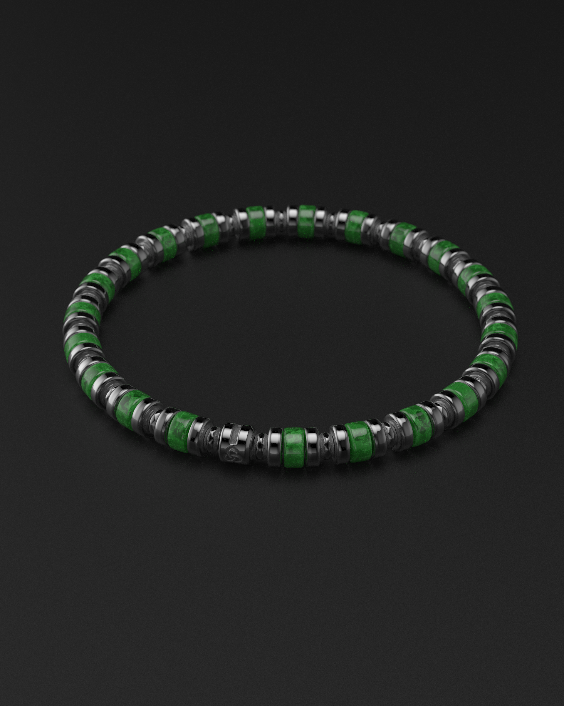 Bracciale Lapislazzuli 6mm | Distanziatore