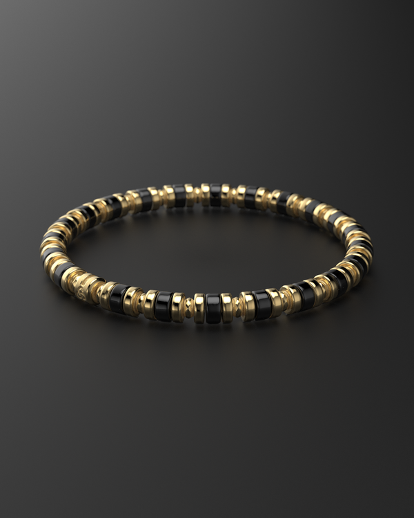 Onyx Bracelet 6mm | Spacer