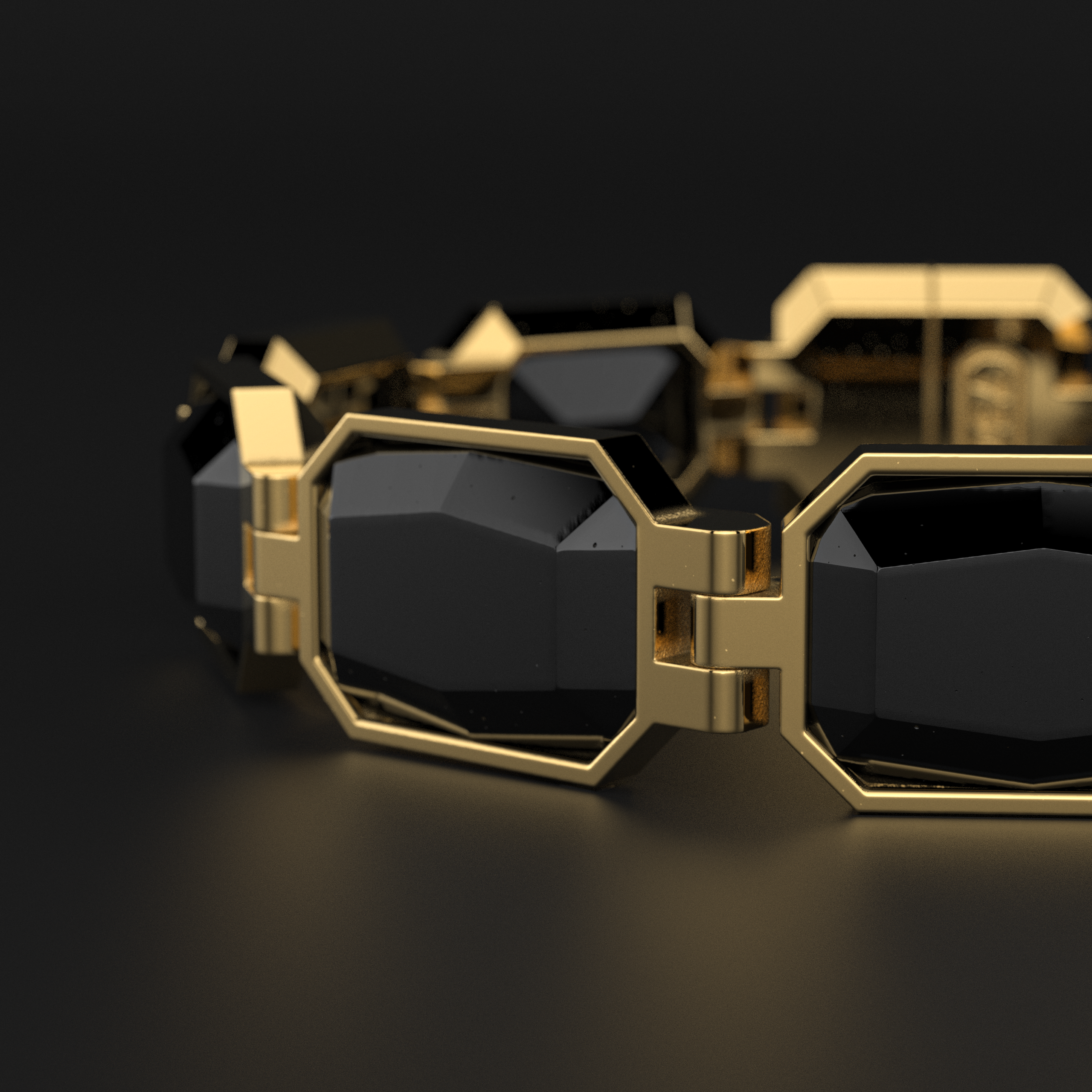 18k Solid Gold Bracelet | SWA