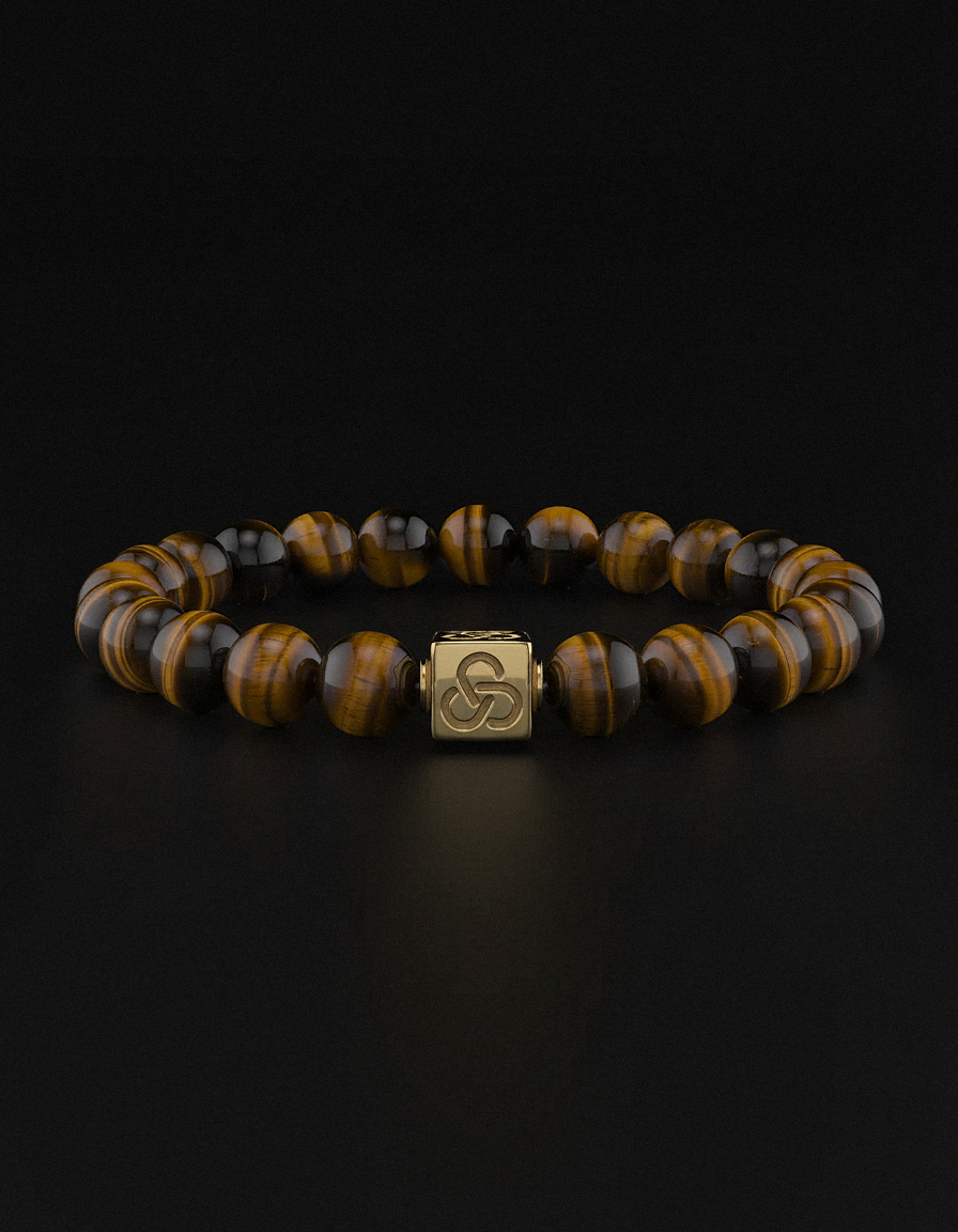 Tiger Eye Bracelet 8mm | Essential