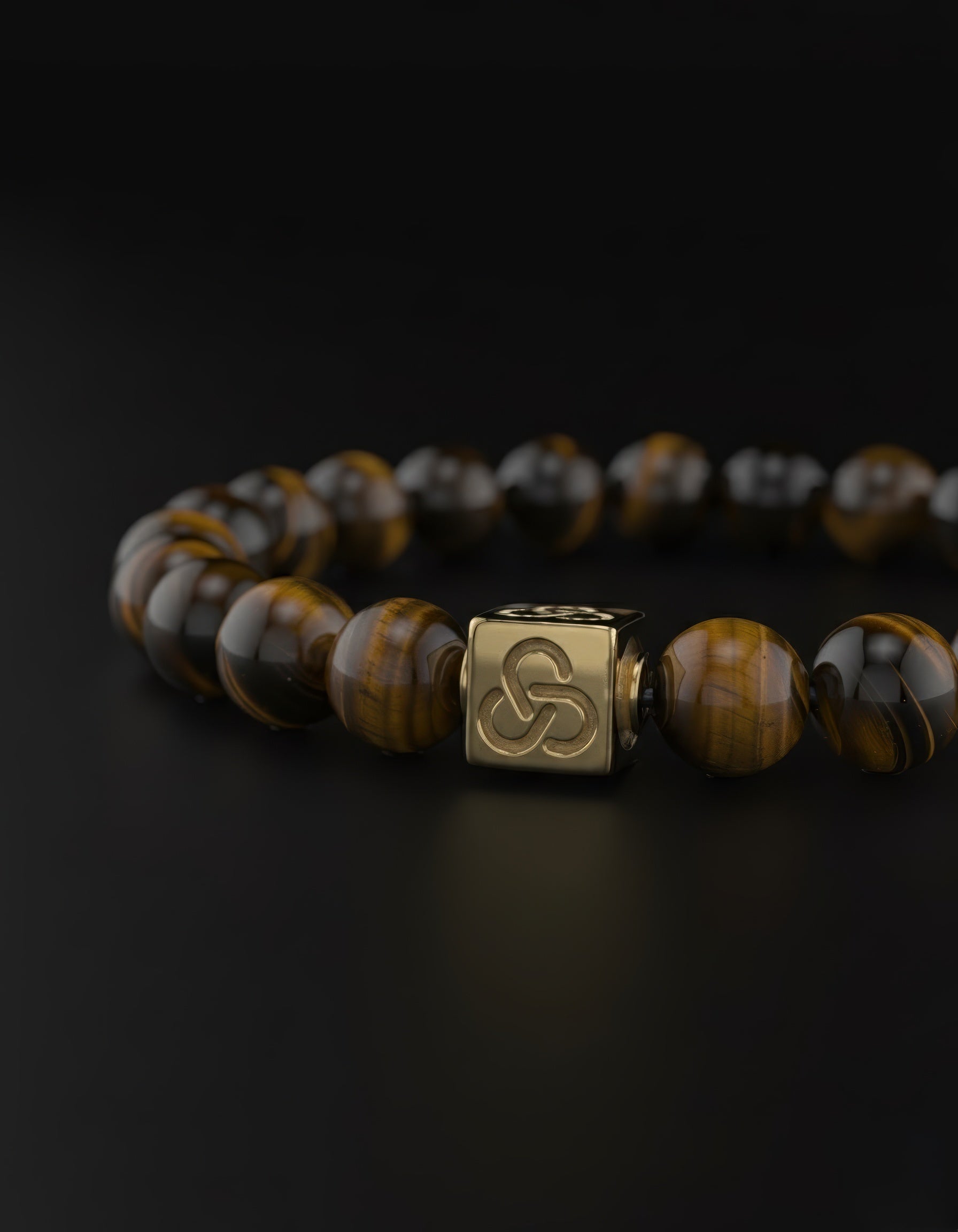 Tiger Eye Bracelet 8mm | Essential