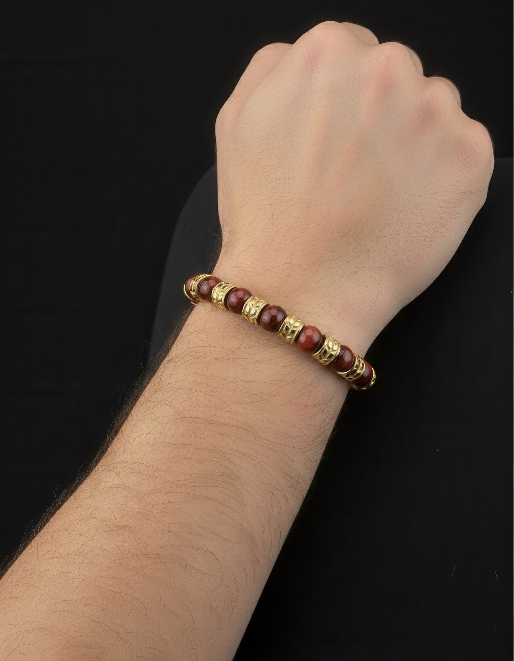 Red Tiger Eye Bracelet 8mm | Royale