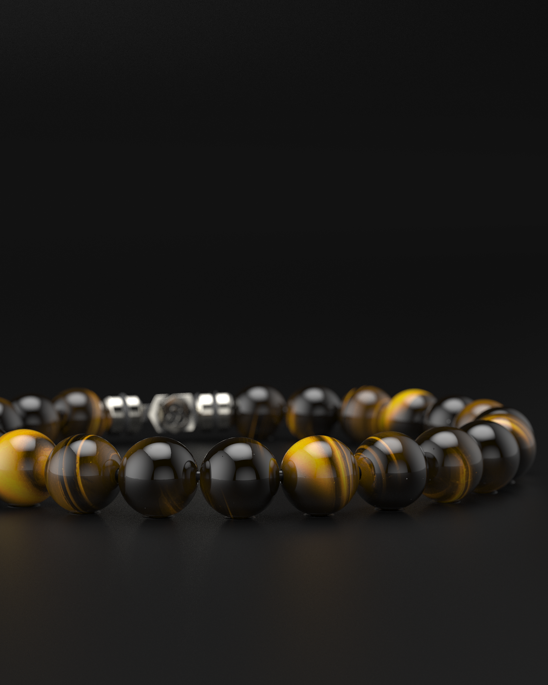 Tiger Eye Bracelet 8mm | VERTEX