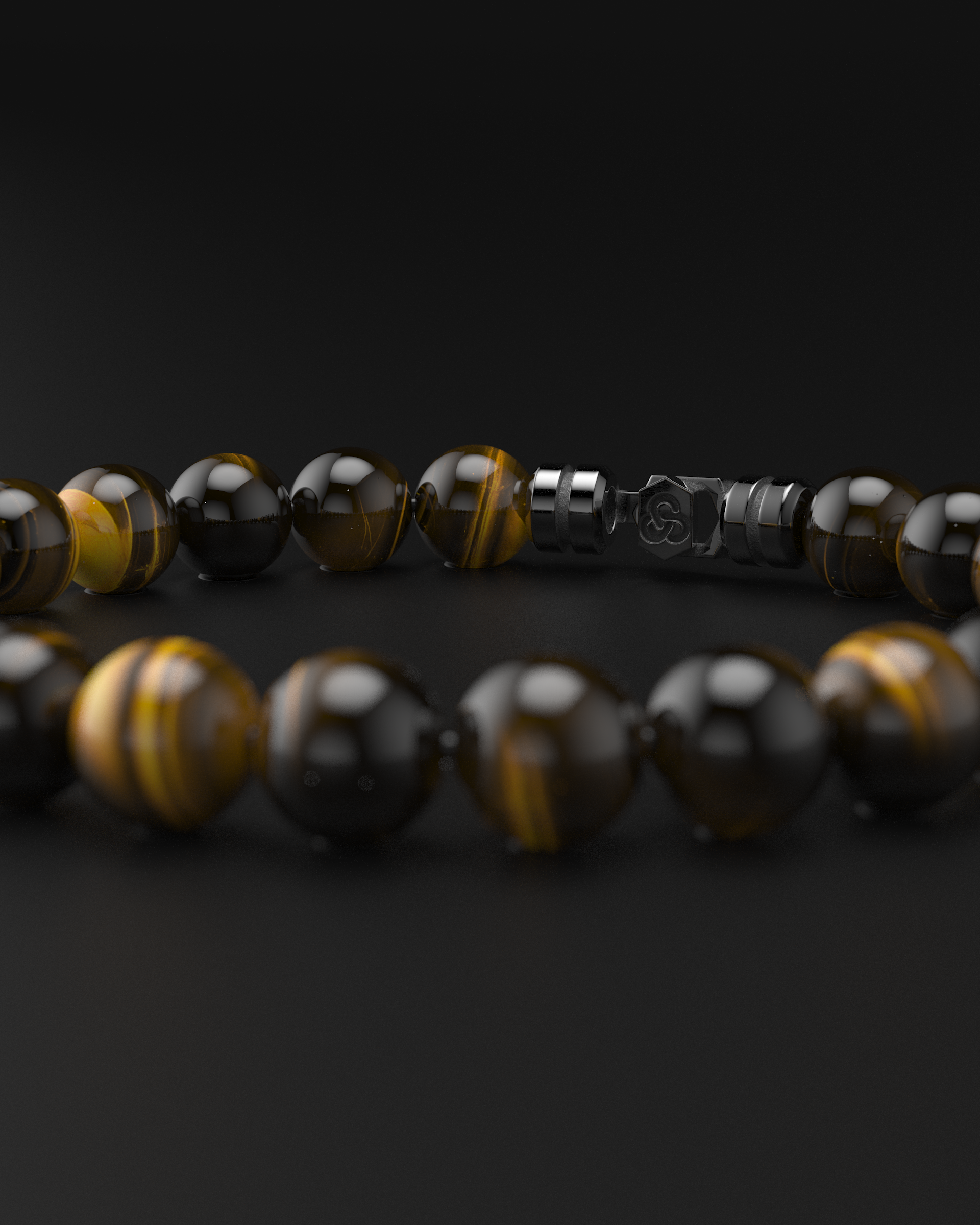 Tiger Eye Bracelet 8mm | VERTEX