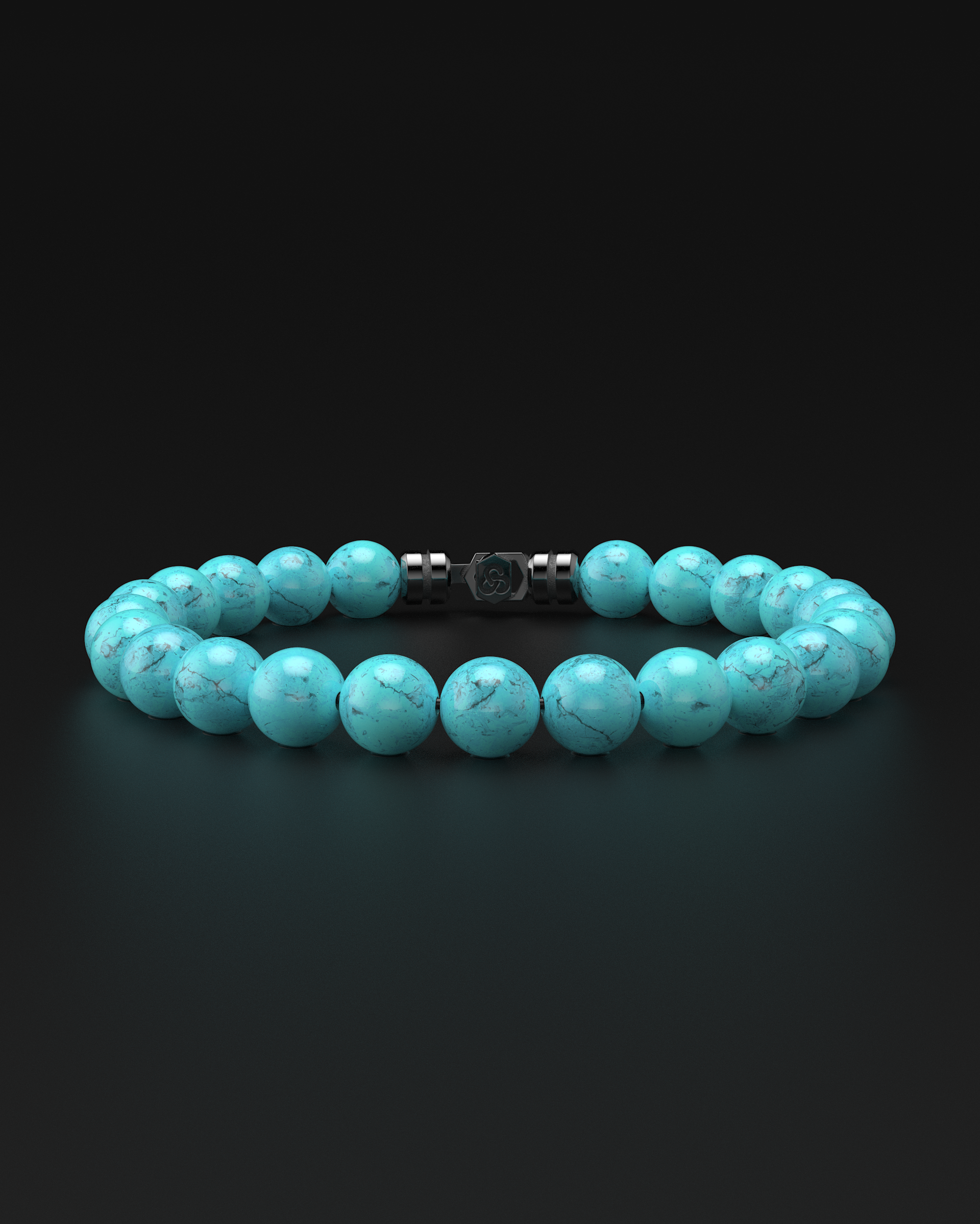 Bracelet turquoise 8mm | SOMMET