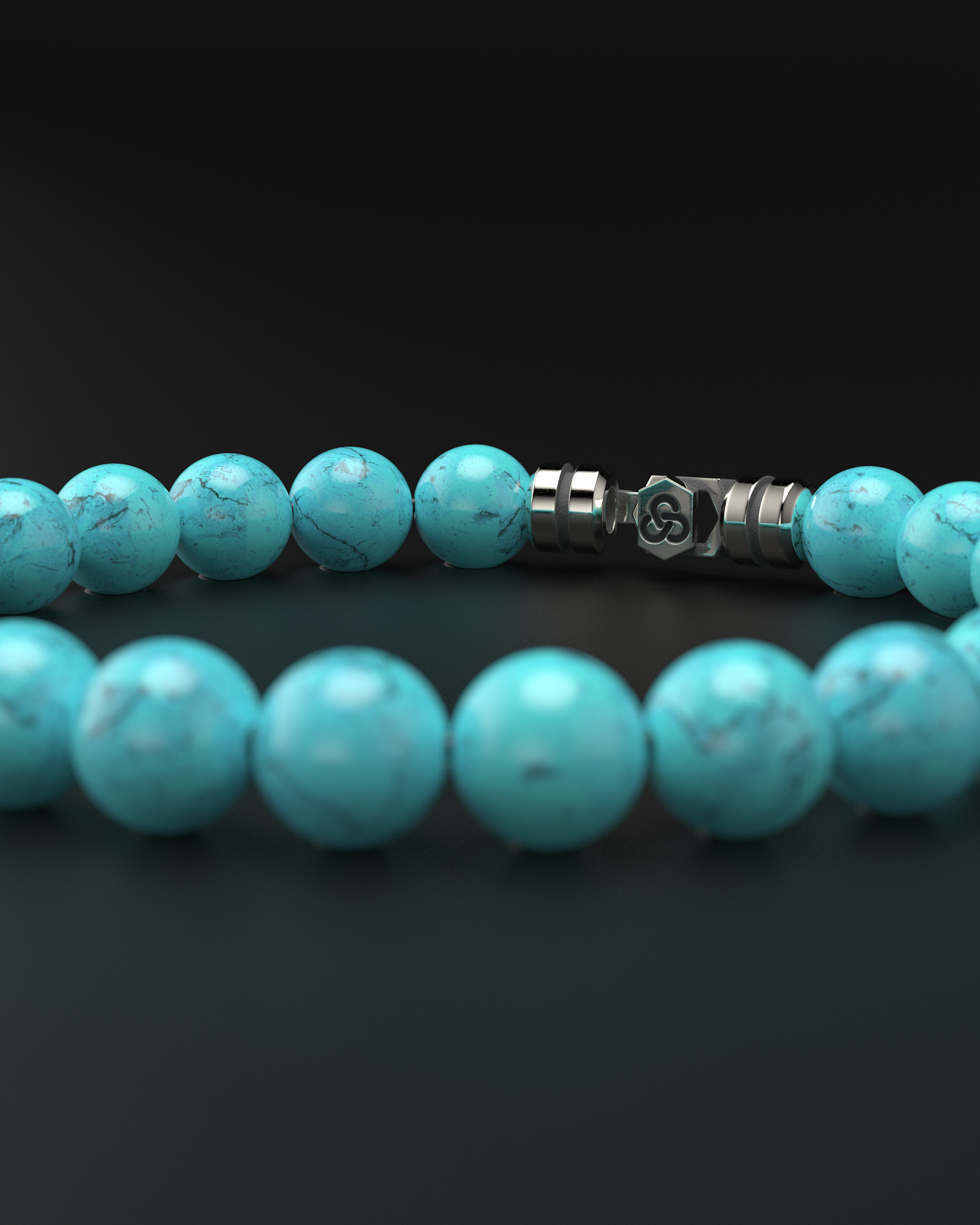 Turquoise Bracelet 8mm | VERTEX