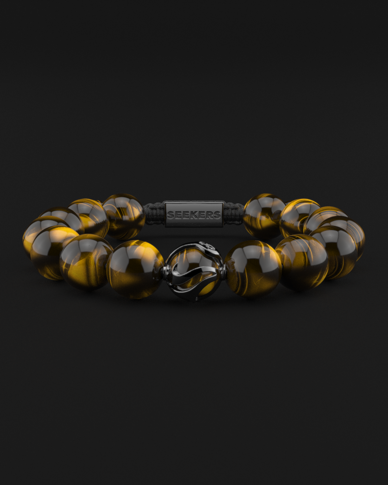 Tiger Eye Bracelet 12mm | Waves