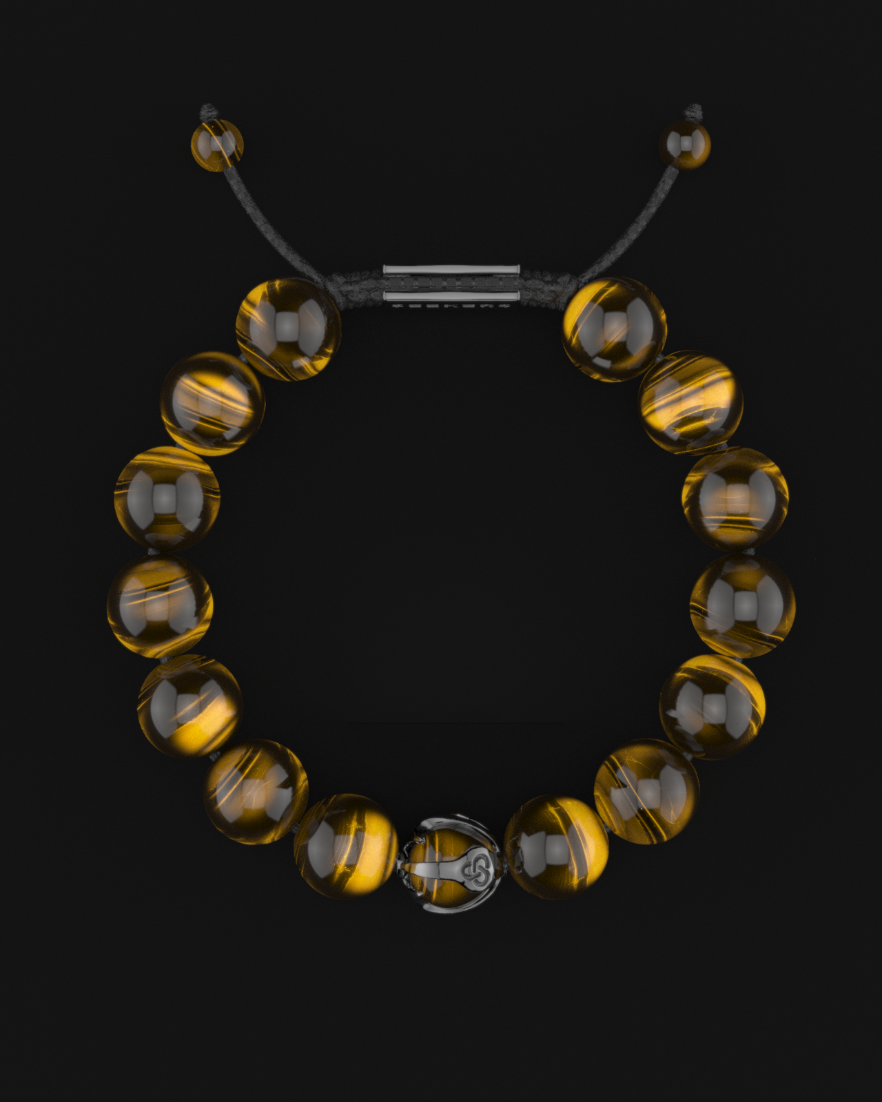 Tiger Eye Bracelet 12mm | Waves