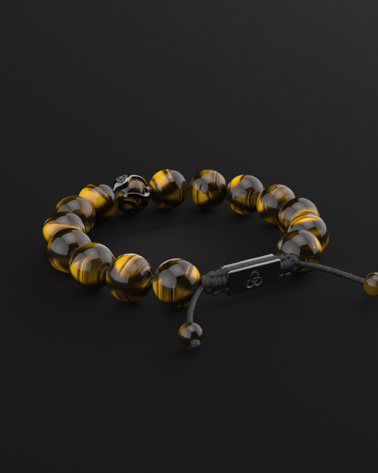 Tiger Eye Bracelet 12mm | Waves