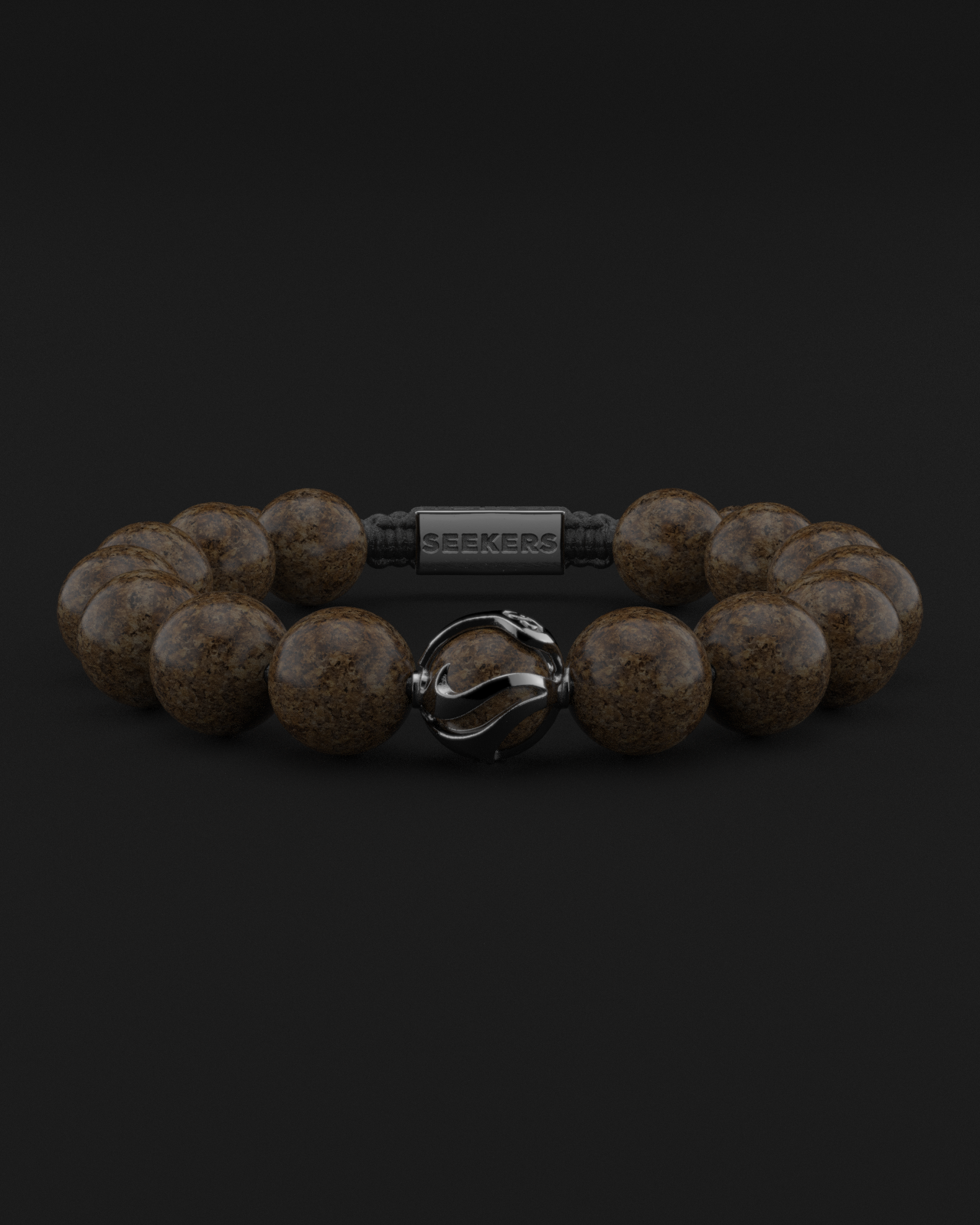 Bronzite Bracelet 12mm | Waves