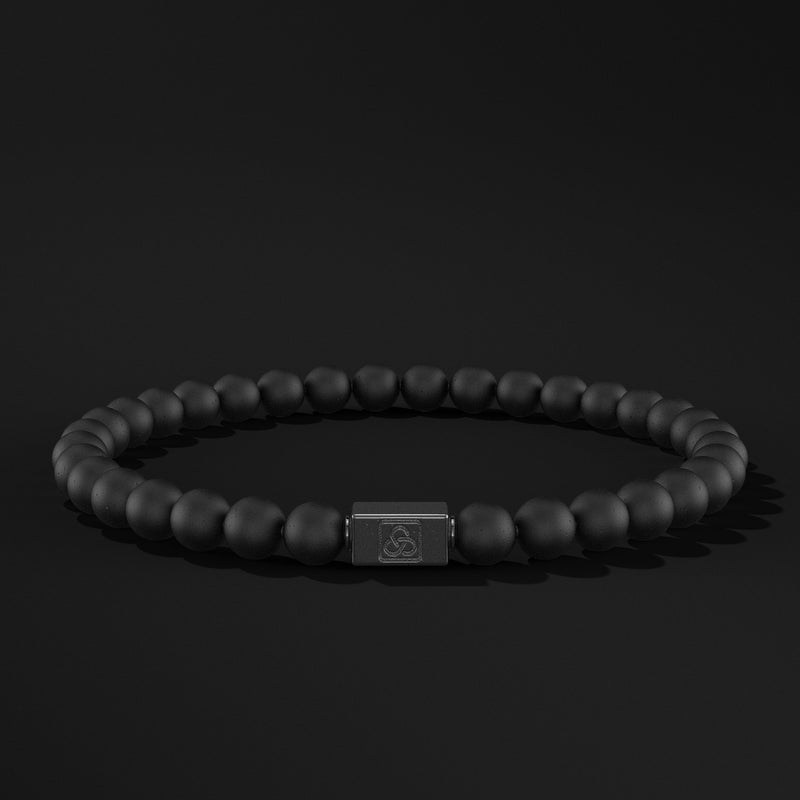 Essential Black Rhodium Bracelet 6mm