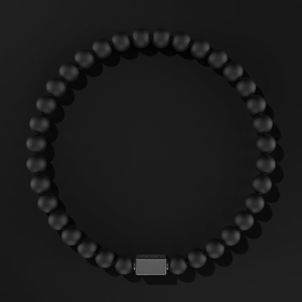 Essential Black Rhodium Bracelet 6mm