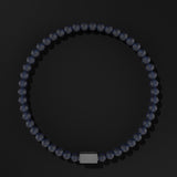 Essential Faceted Black Rhodium Bracelet 4mm