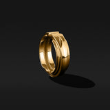 Layer Solid Gold Ring