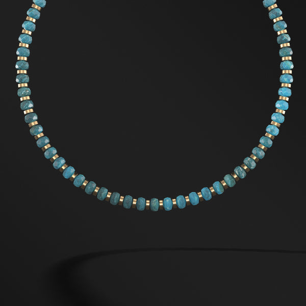 Rondelle Faceted Necklace #2