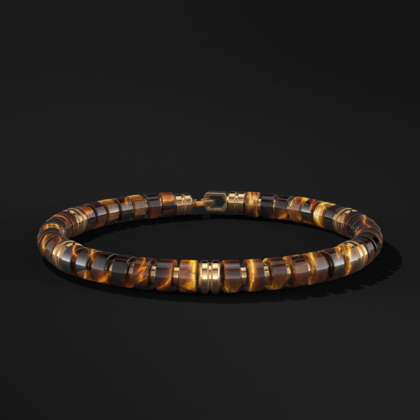 Premium Spacer Gold Vermeil Bracelet 6mm