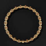 Spacer Beads Gold Vermeil Bracelet 6mm