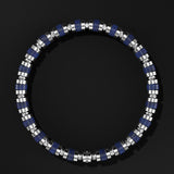 Spacer Beads Silver Bracelet 6mm